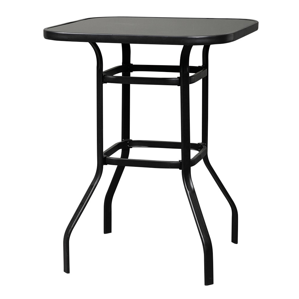 Winado 677972587626 Patio Tables Square Outdoor Dining Table 31.5-in W x 31.5-in L