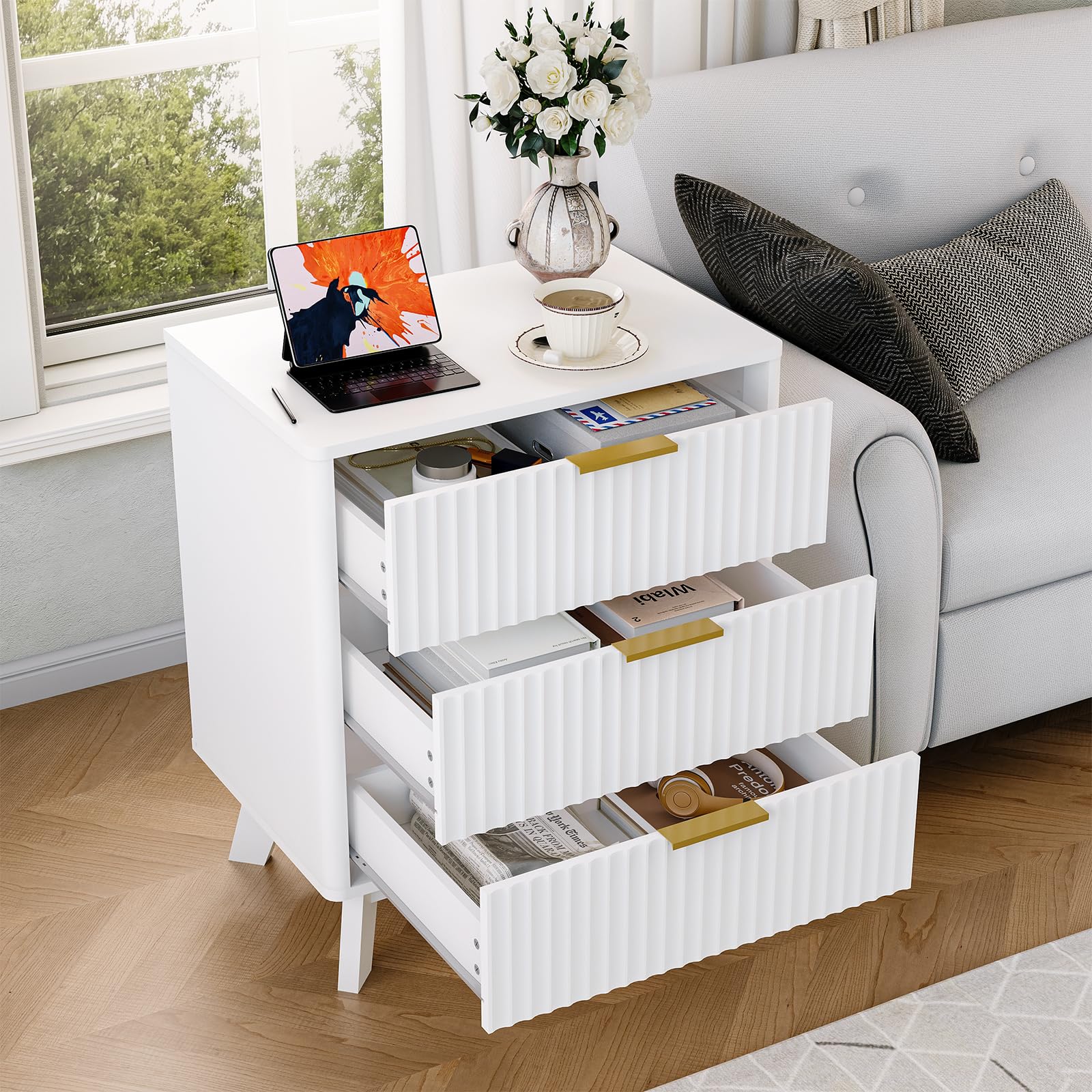 Garvee CK0-LSQ4-PN nightstands - View #7