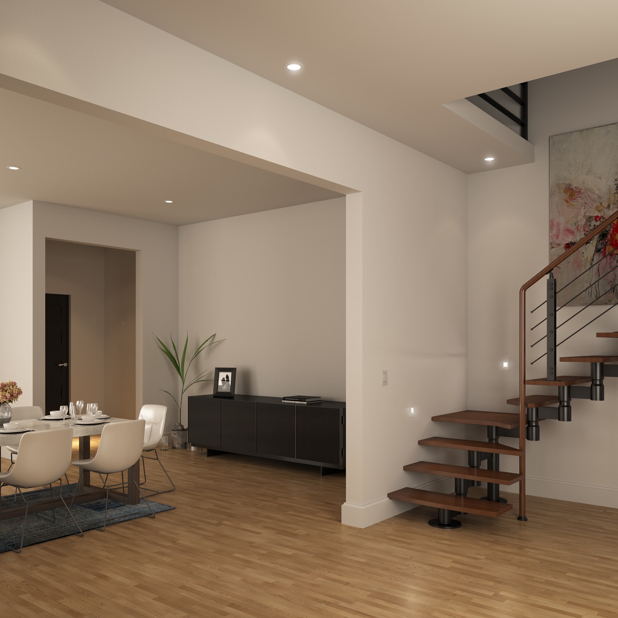 DALS Lighting LEDSTEP002D-SG Outdoor-Wall-Lighting - View #2