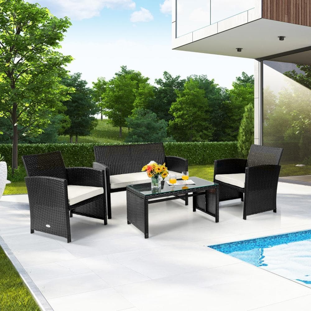 BABOOM BOM-68664WH-CO Patio-Conversation-Sets - View #3