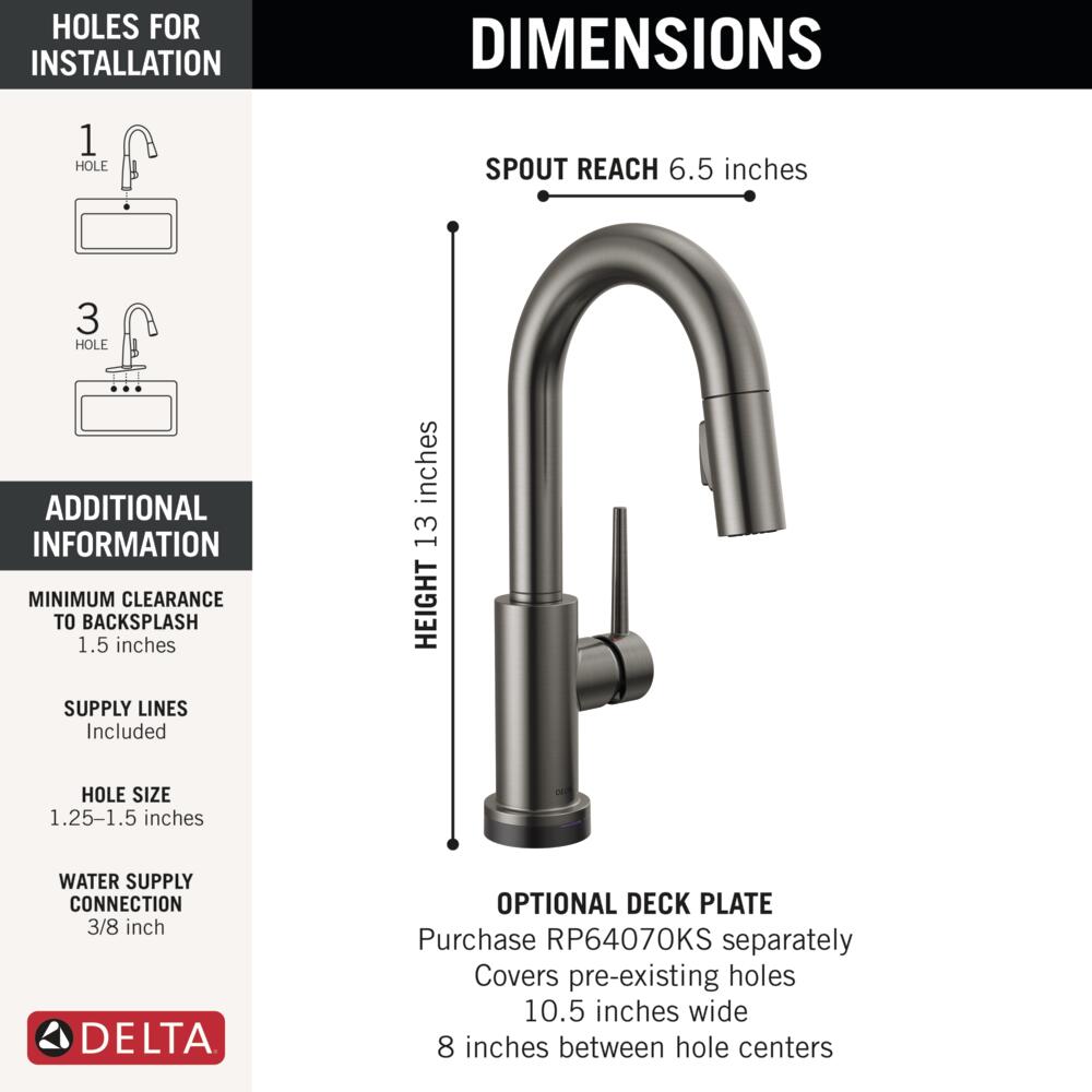 Delta 9959T-KS-DST Kitchen-Faucets - View #4