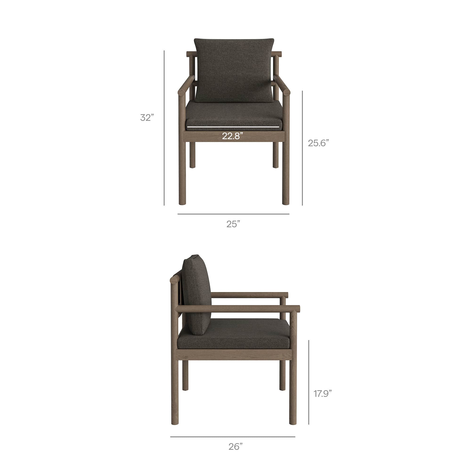 Modway EEI-7561-WGR-FLI Patio-Chairs - View #3
