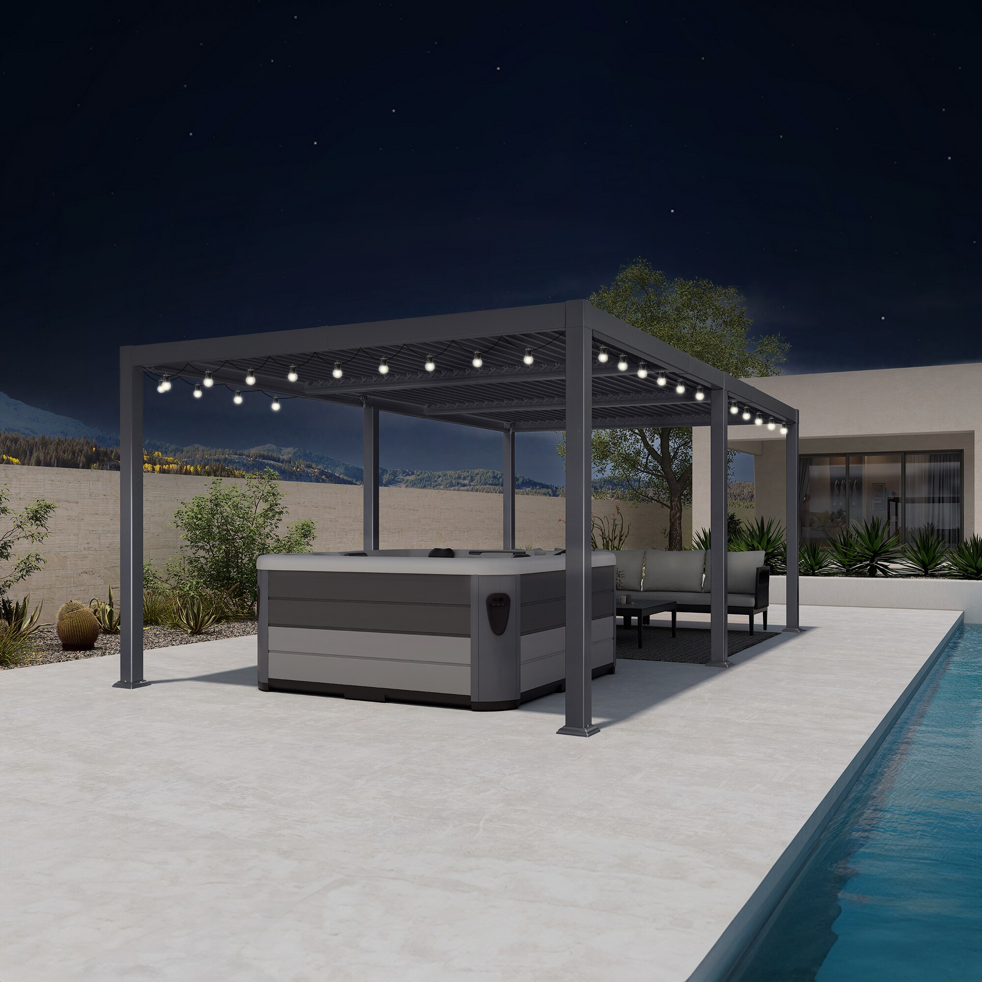 PURPLE LEAF LS05KSPRG1121-DP4 Pergolas-2 - View #2