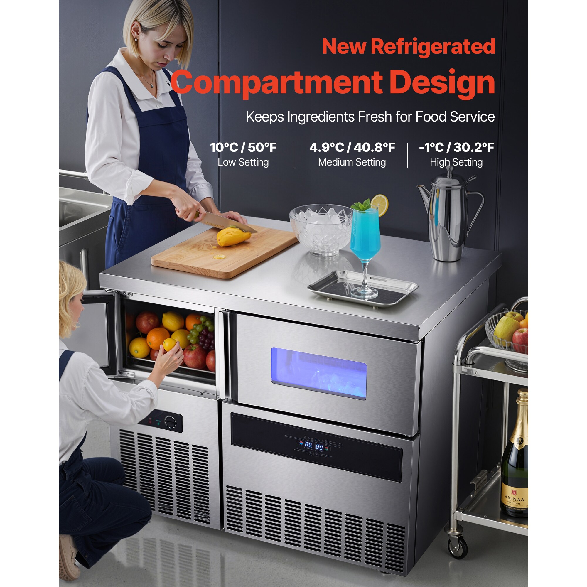 VEVOR SCGZTZBJZJ3308807V1 Commercial-Ice-Makers - View #3