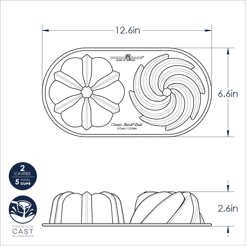 Nordic Ware 97277M bakeware - View #3