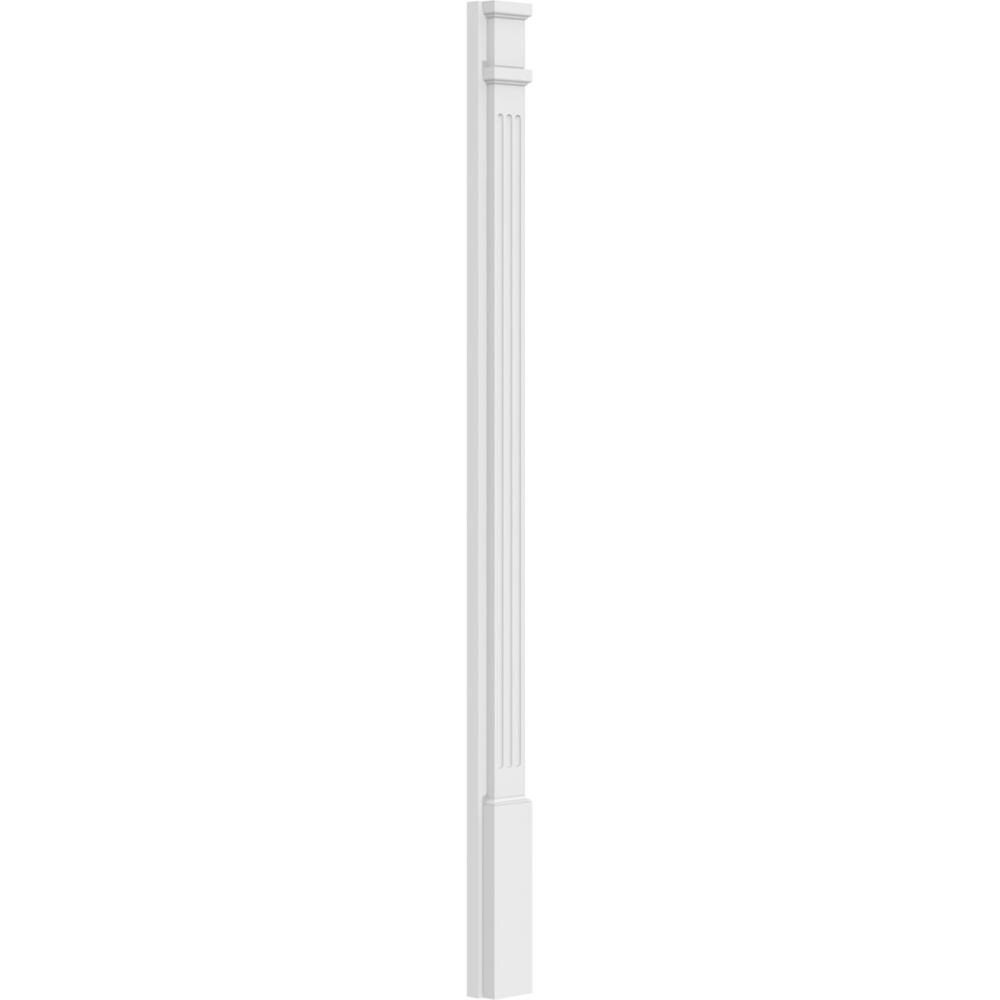 Ekena Millwork PILP04X060FL02-2 Entry-Door-Casing-Accents - View #4