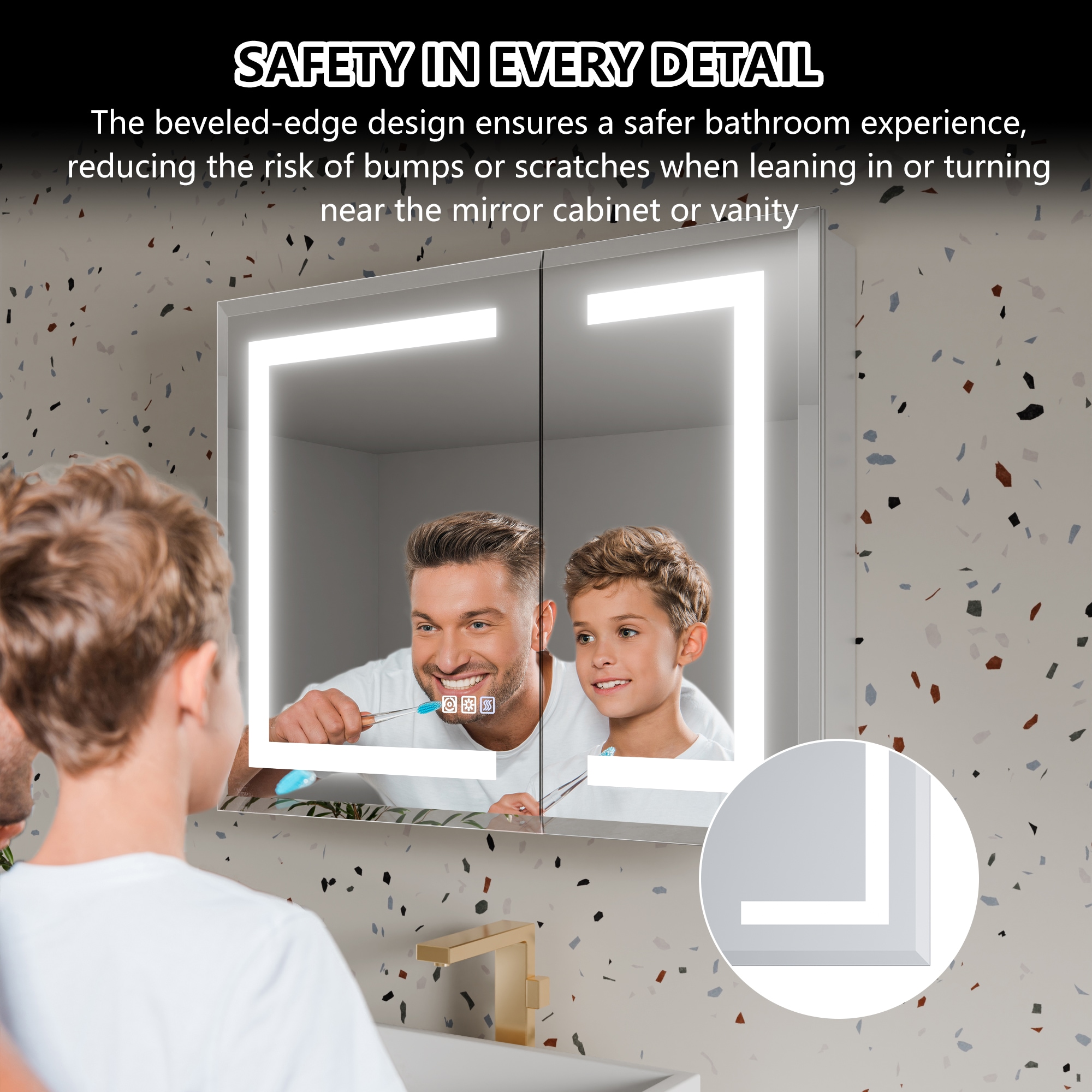 WELLFOR EXMC2030LD Bathroom-Medicine-Cabinets - View #6