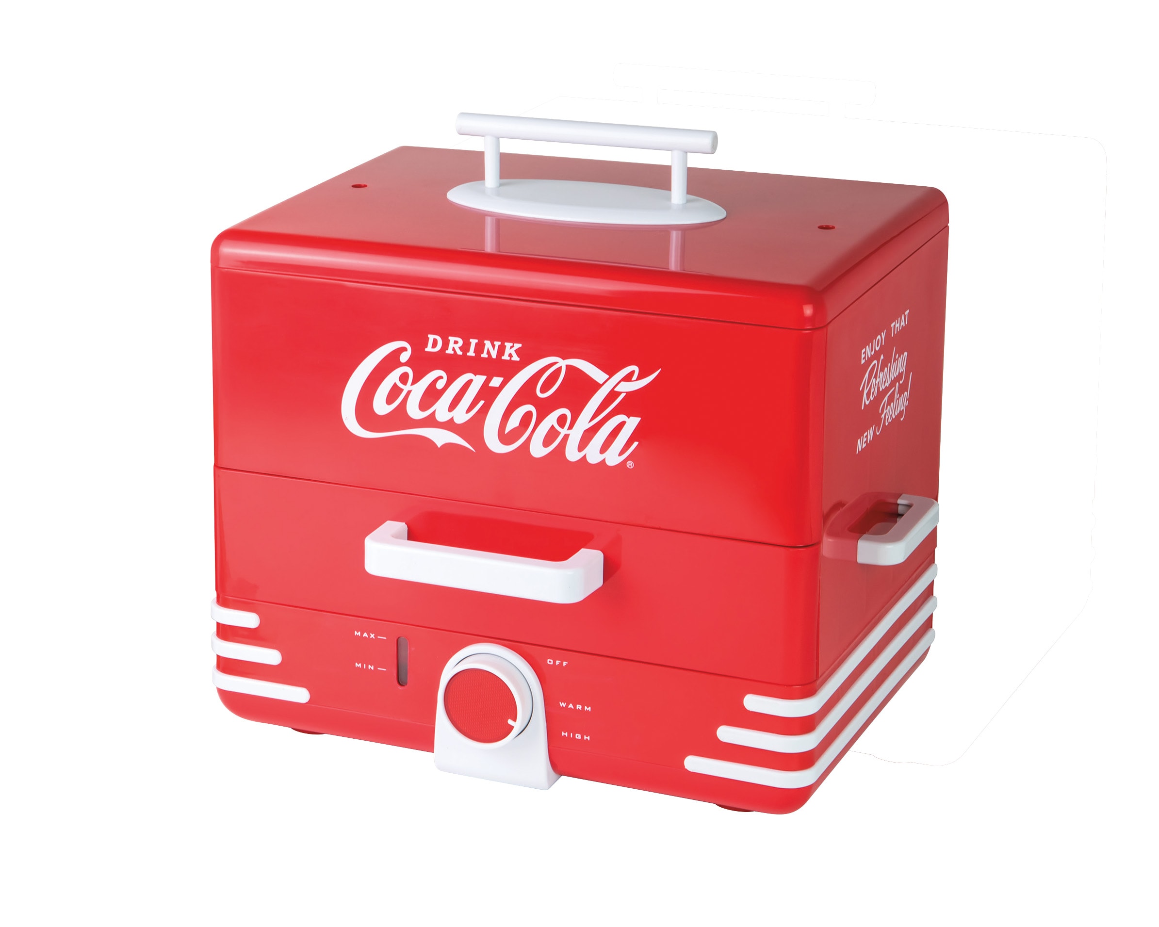 Nostalgia Coca-Cola Pop-Up 2 Hot Dog and Bun Toaster HDT600COKE