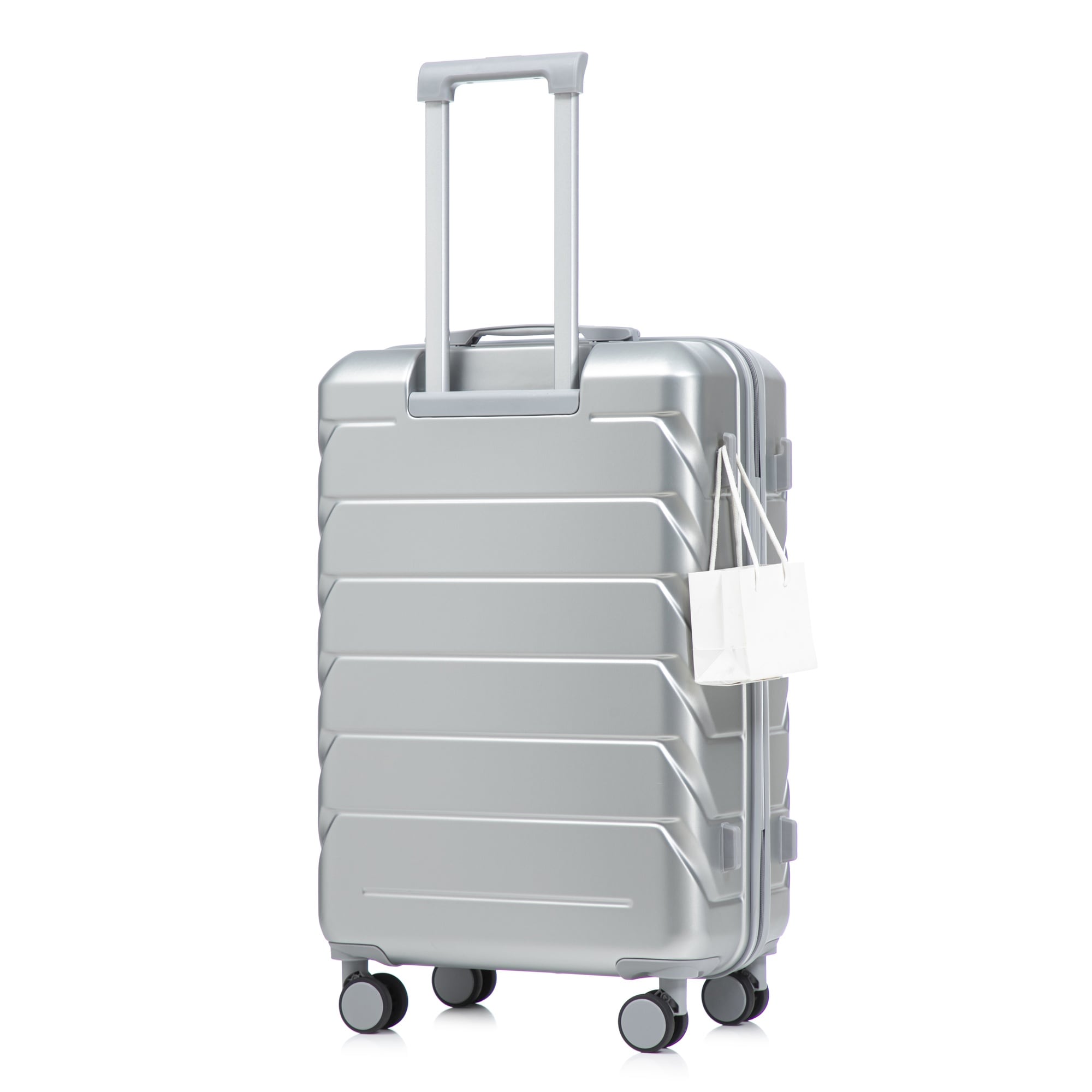 HyperDrop Cart - 28 Inch ABS Hardshell Checked Luggage with Scratch Resistant Surface Multi-Direc...