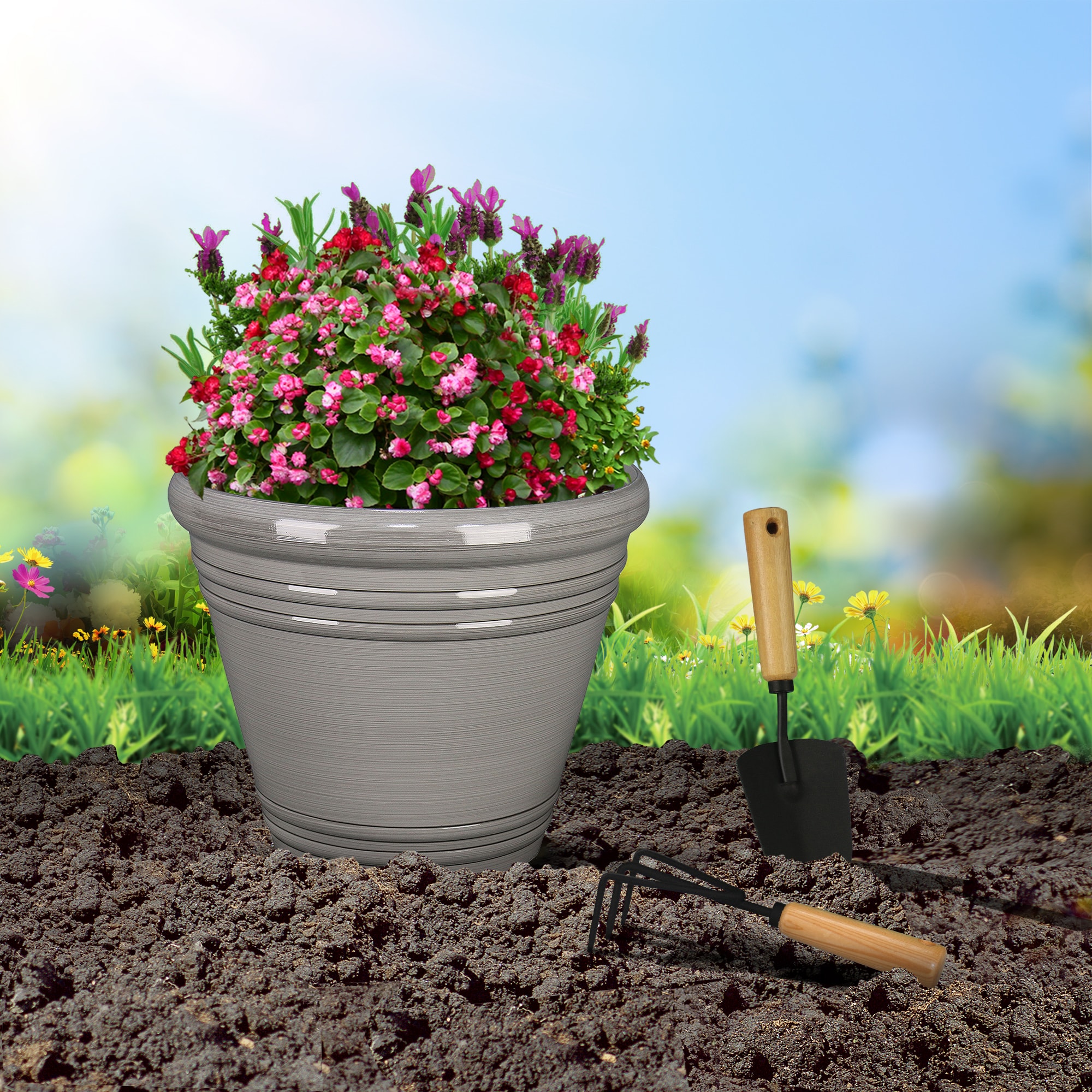 Style Selections PLC1615BGG Planter-Window-Box - View #5
