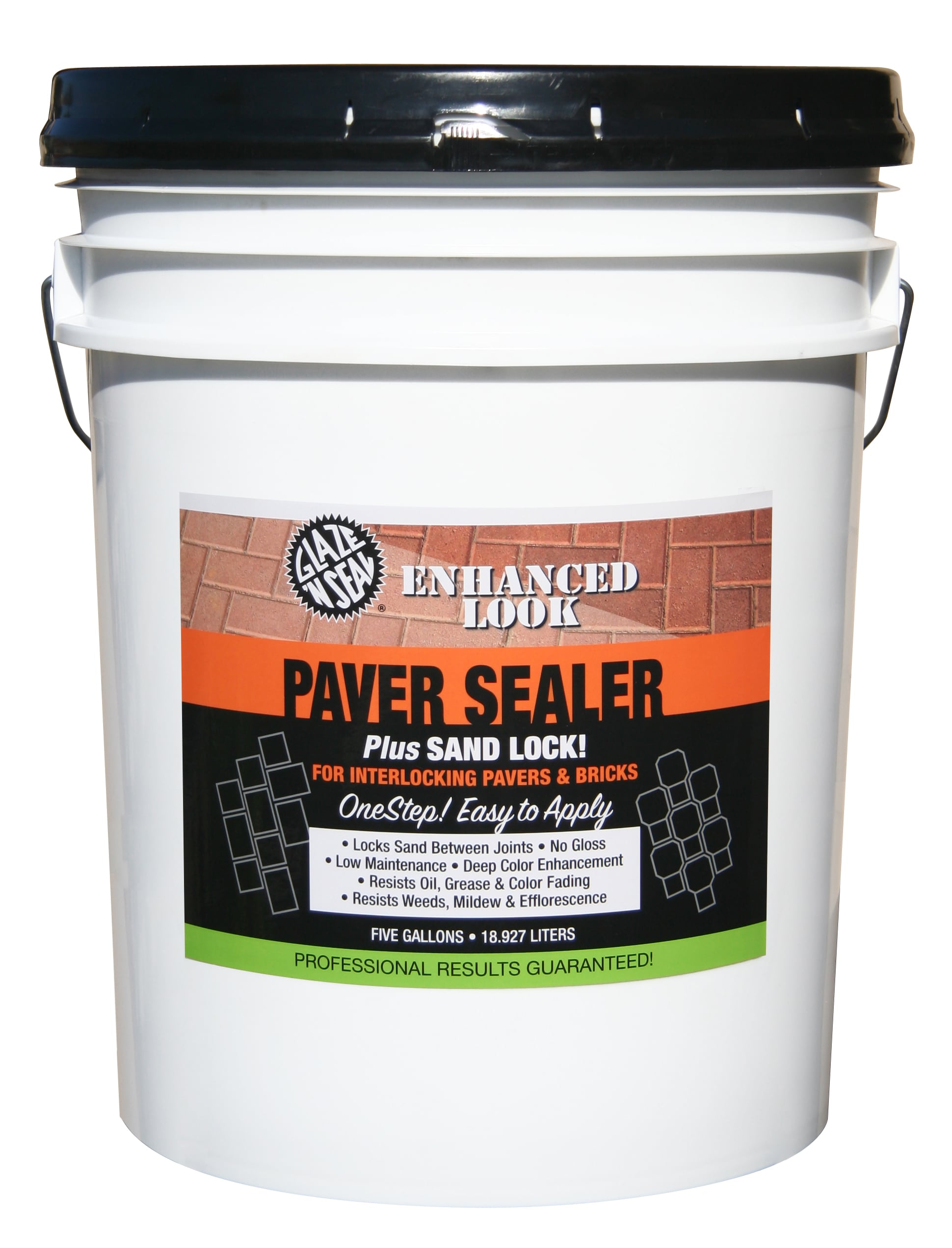 Glaze 'N Seal 924 Clear Acrylic Soft-gloss Ready-to-use Concrete sealer ( 5-gallon )