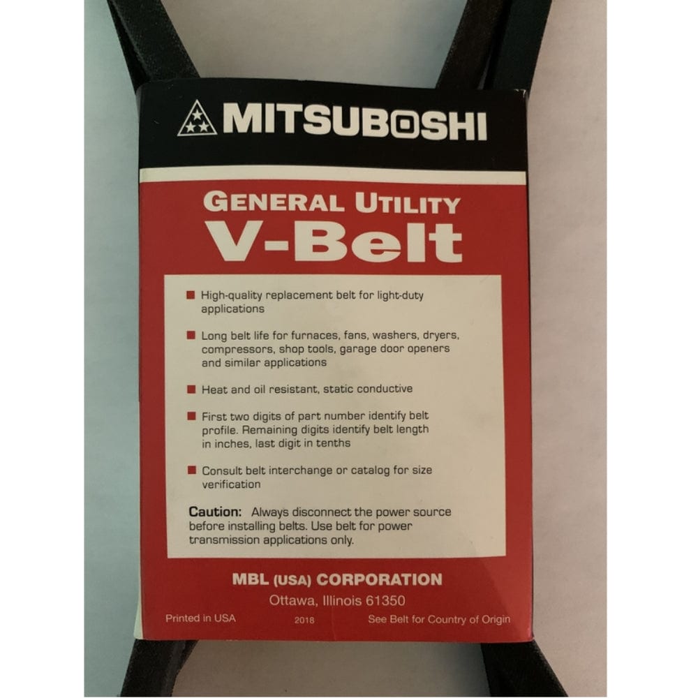 Mitsuboshi 4L350A Riding-Mower-Belts - View #4
