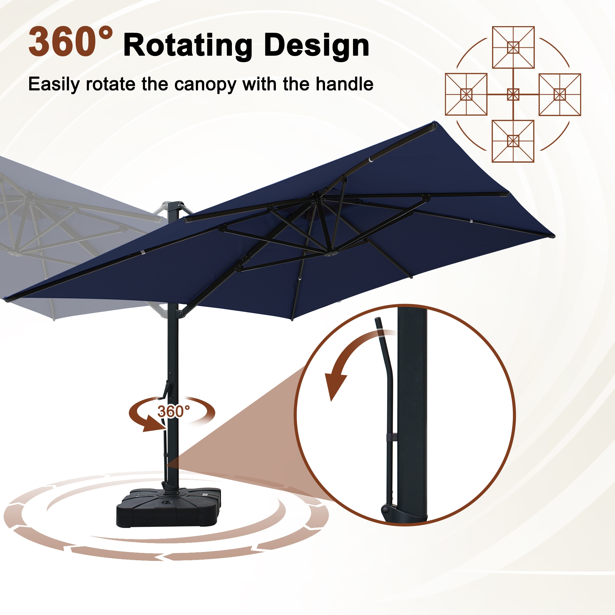 Mondawe MYD1010NVB Umbrellas-2 - View #9