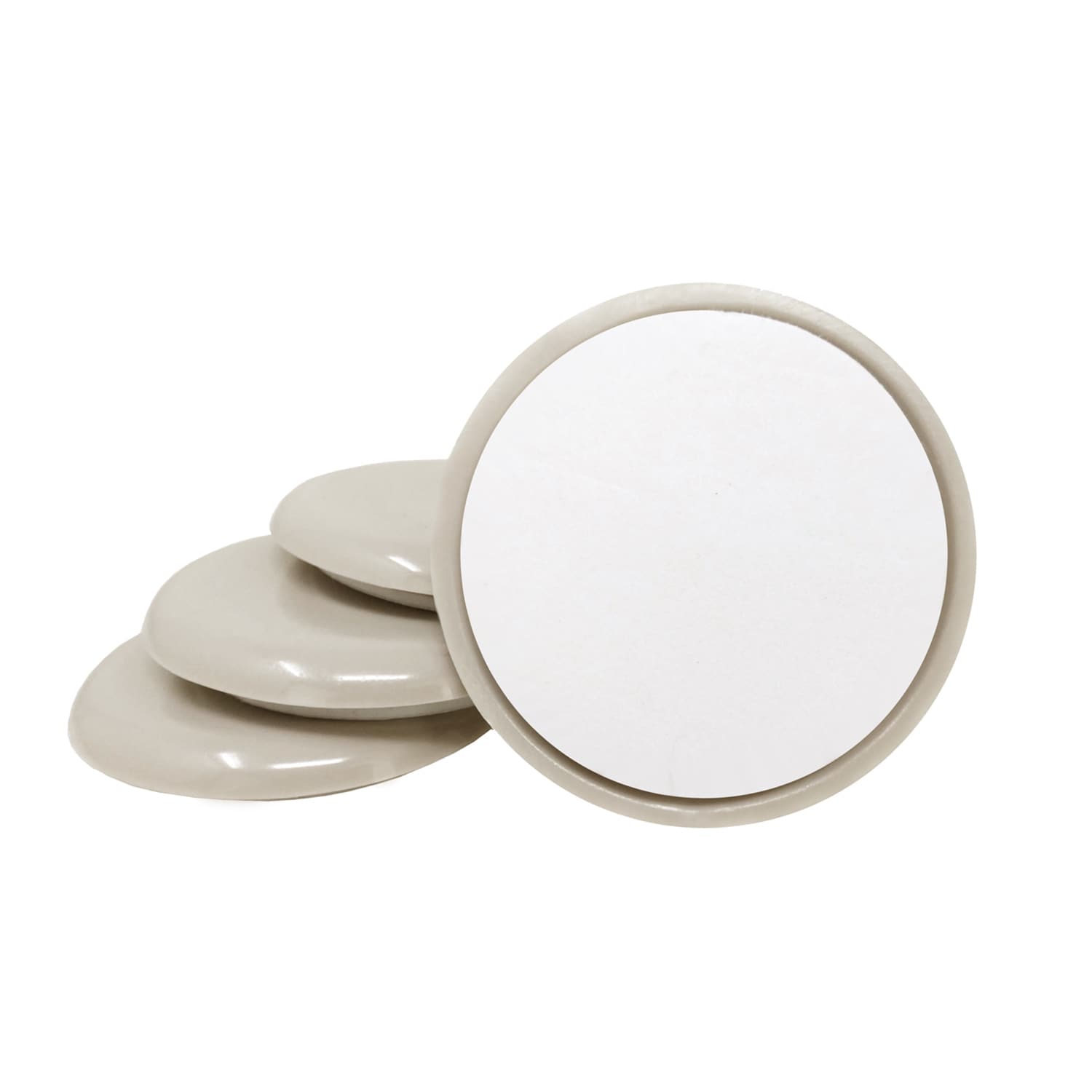 RELIABILT 4700324RB 4 -Pack 1-3/4-in Round Plastic Carpet Furniture Slider