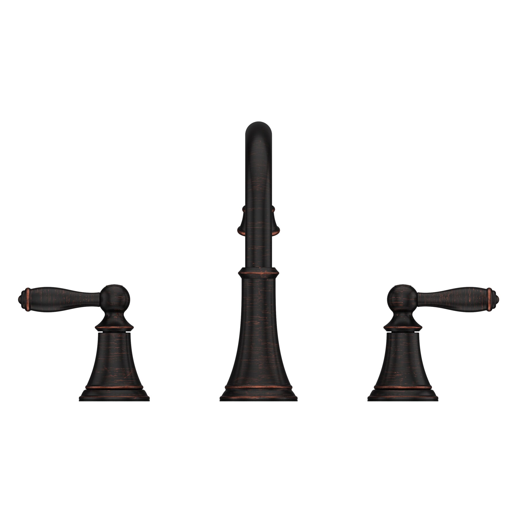 Tuscan Bronze Courant 8-Inch Widespread Bathroom Faucet