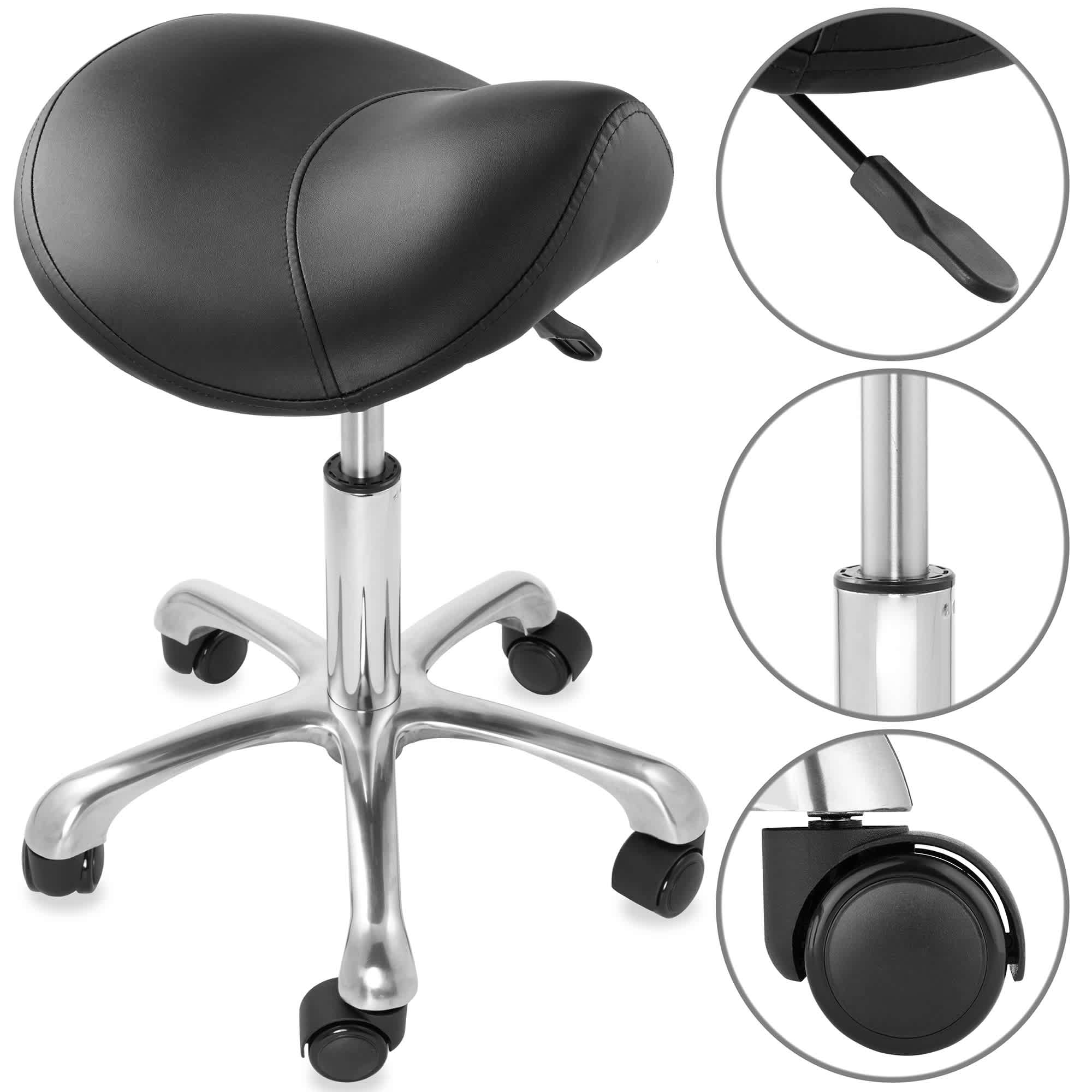 Saloniture SAL-STOOL-217-BLK Office-Chairs - View #4