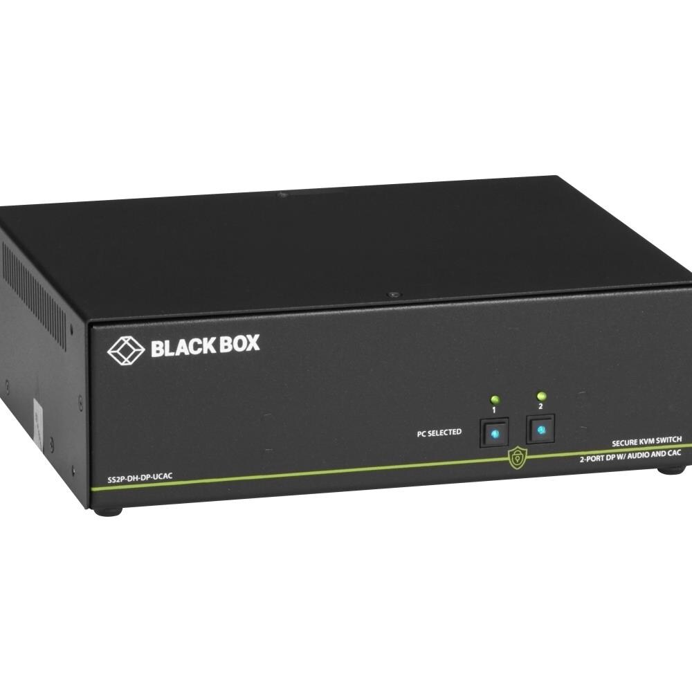 Black Box Black Box SS2P-DH-DP-UCAC Secure NIAP 3.0 KVM Switch- Dual ...