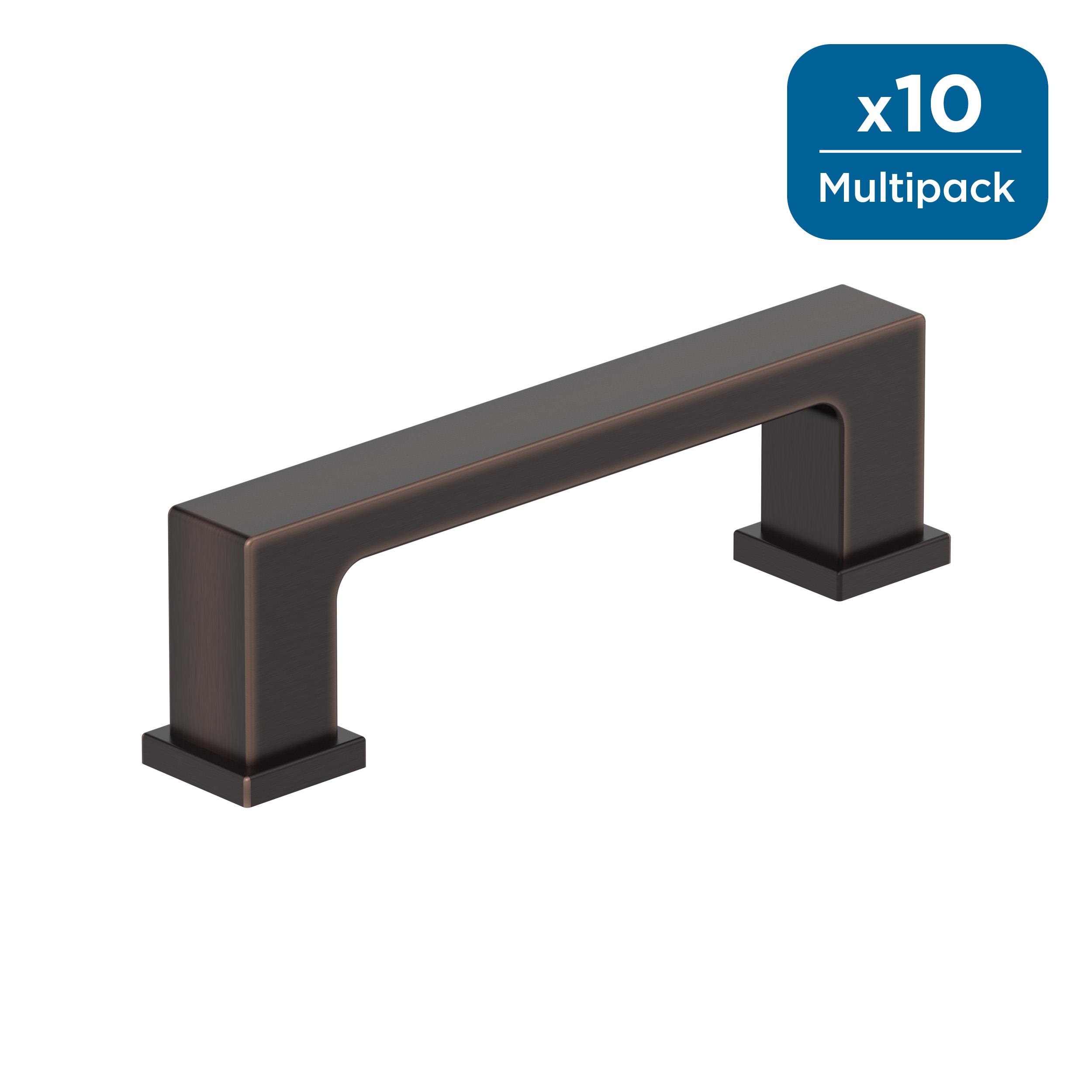 Amerock 10BX37030ORB Bridgeport 3-in , 76mm Center to Center Oil Rubbed Bronze Cylindrical Bar 10 -Pack