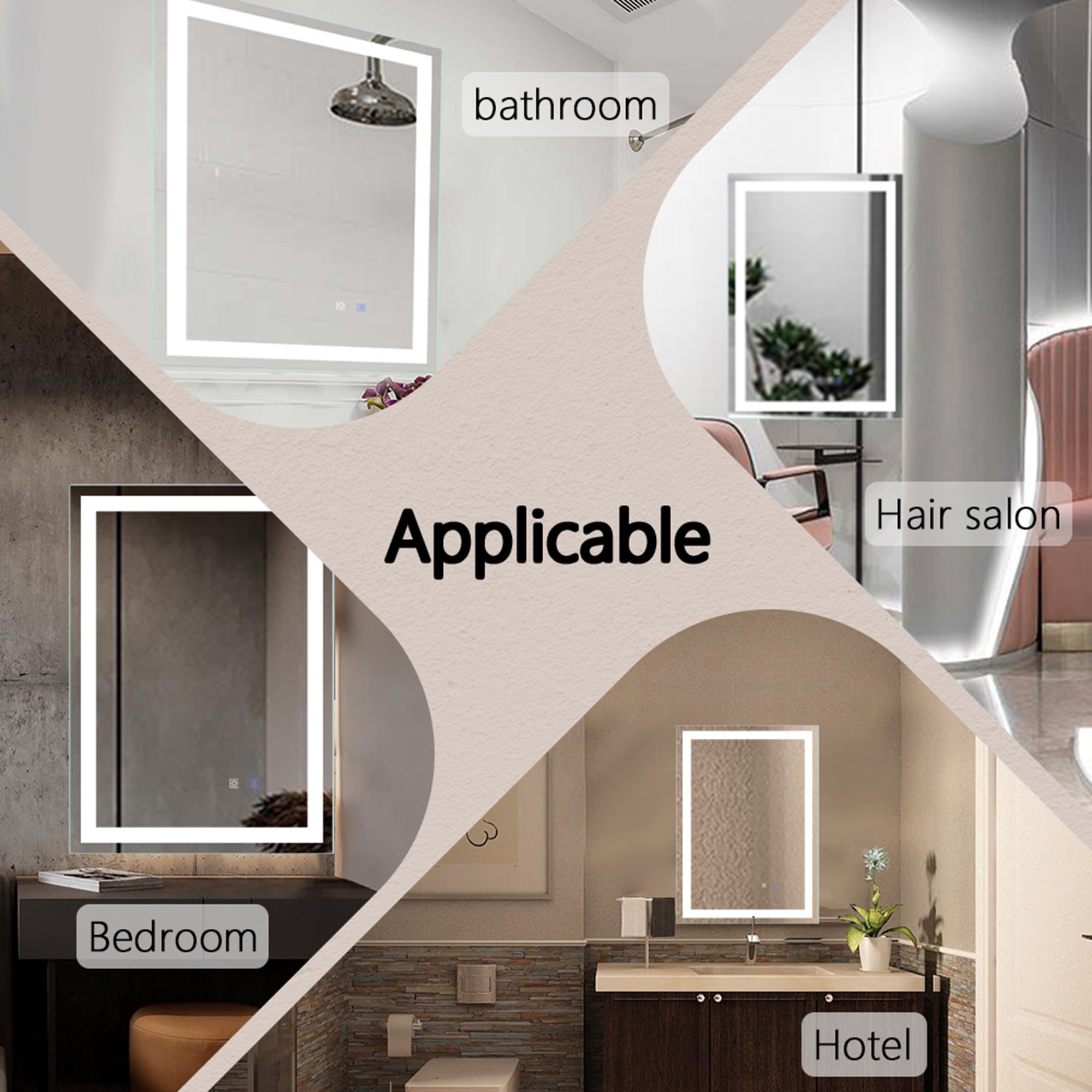 ExBrite MVM02BN Decor-Mirrors - View #11