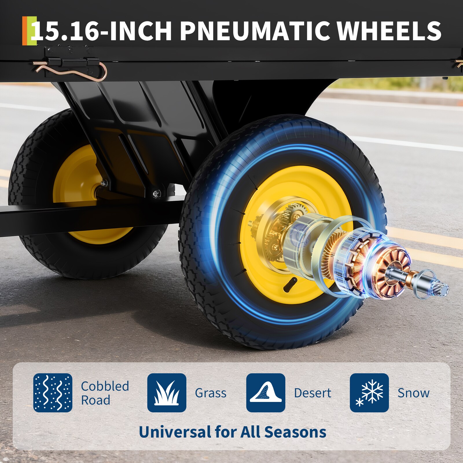 GarveeLife FLYPPG344CW9T9 Plant-Caddy-Cart - View #3