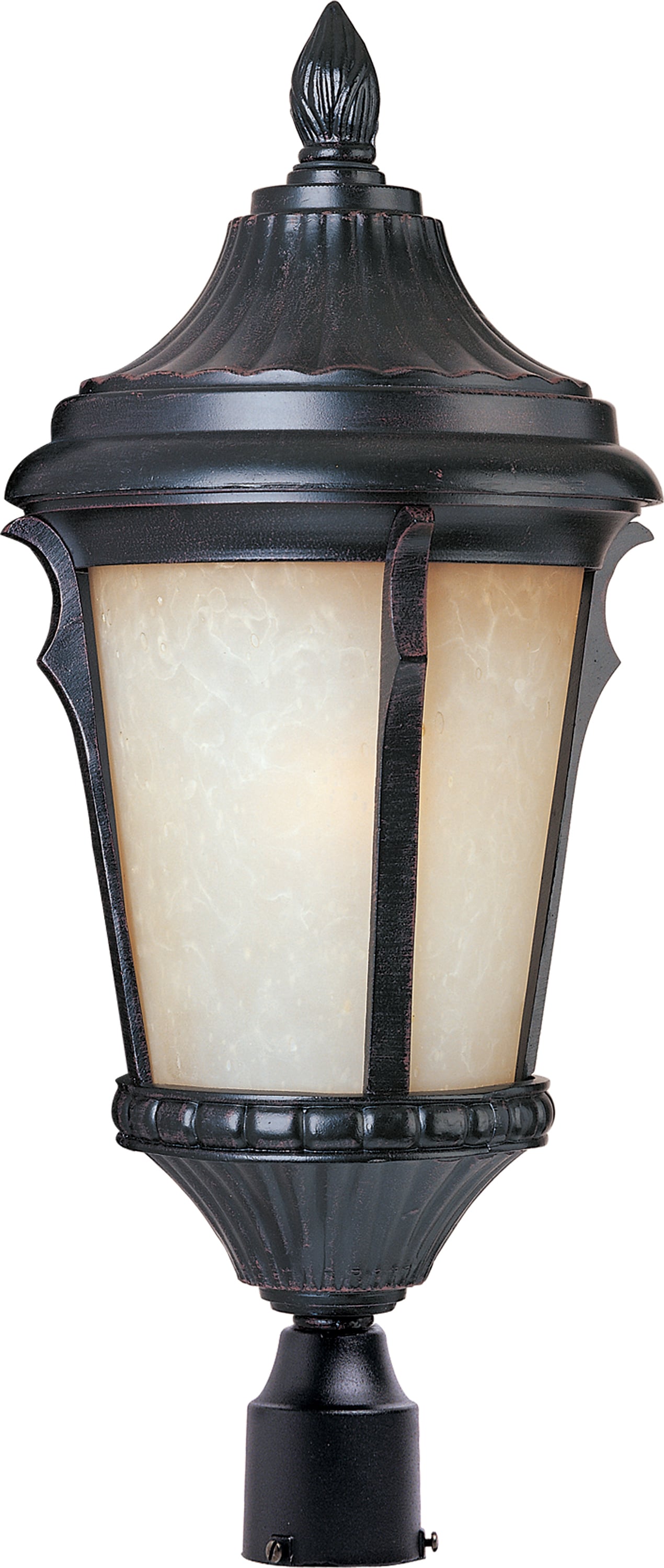 Maxim Lighting 3010LTES Odessa 20.5-in Espresso Traditional Outdoor Post light