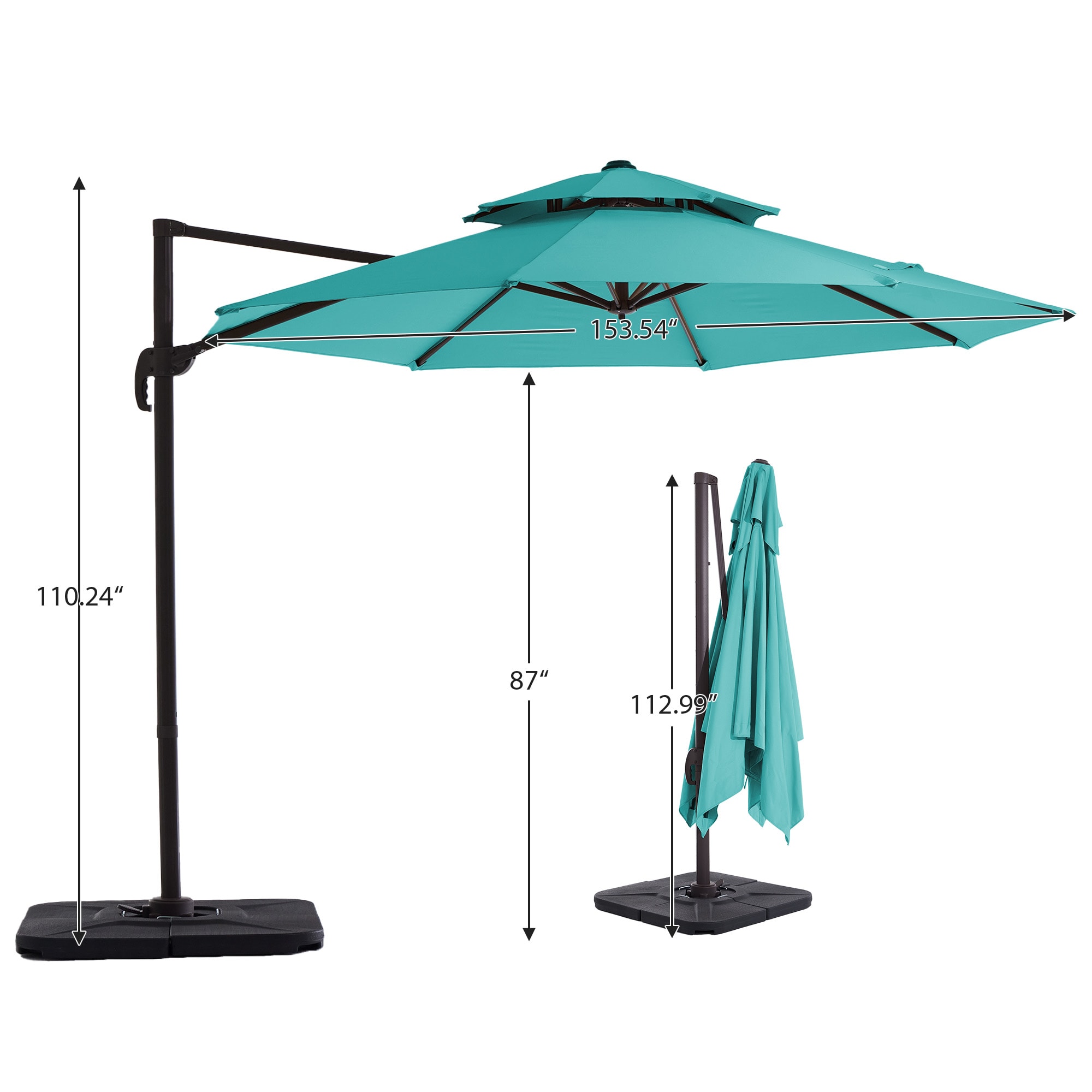 VOUA LWS-11X11-LK-BE+BASE Umbrellas-2 - View #13