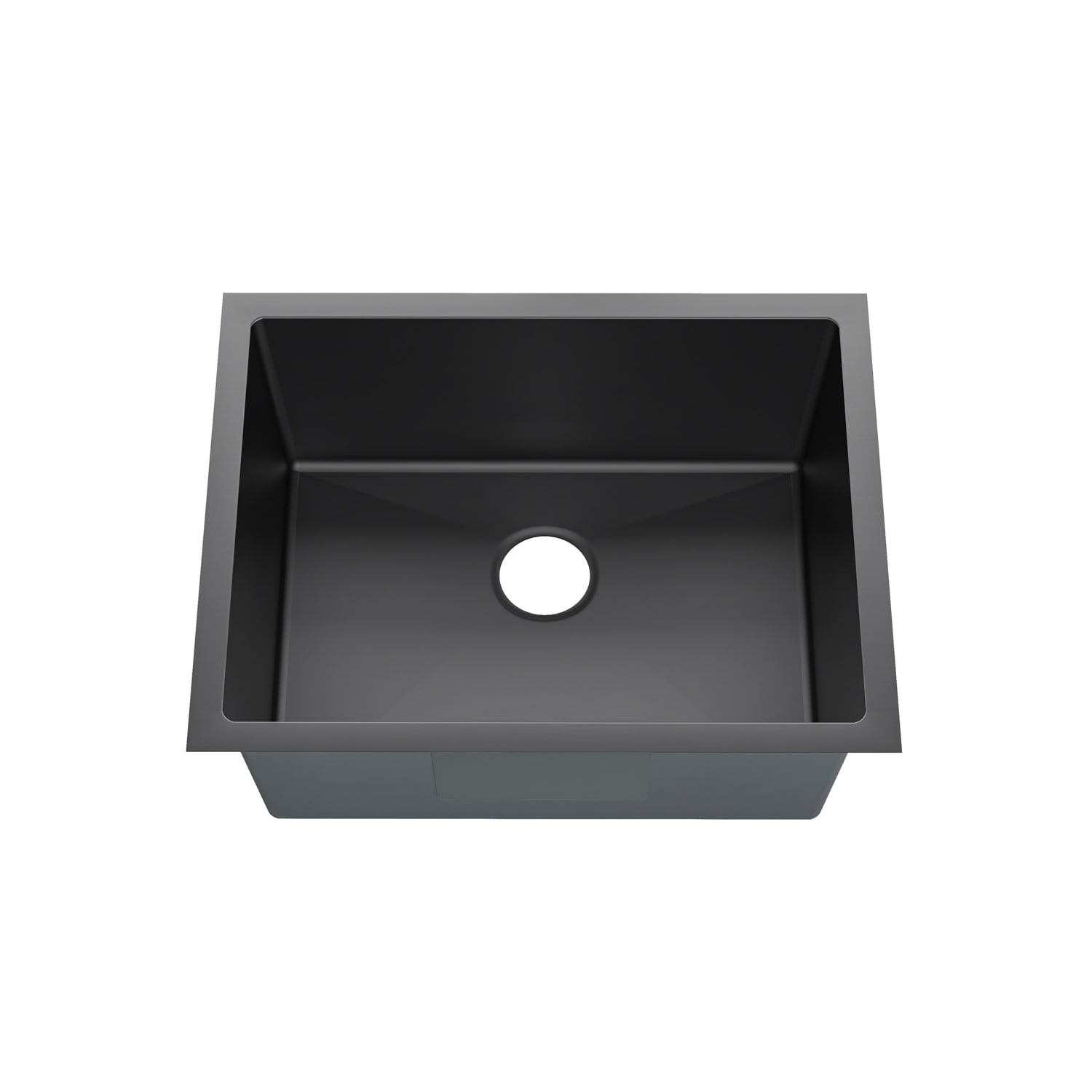 Sinber HU2318S-9-BR Undermount 23-Inches x 18-Inches Stainless steel Single bowl 18 -Gauge Kitchen Sink with Drainboard