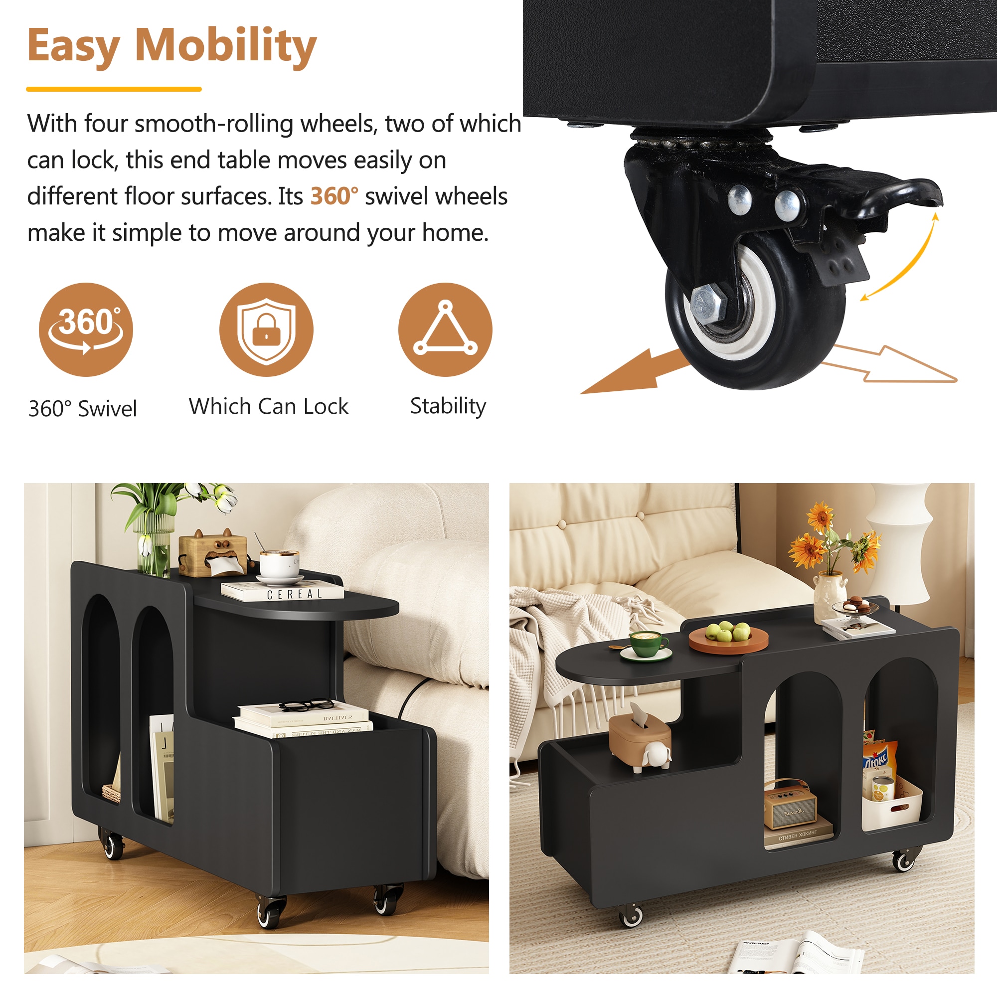 ModernLuxe N721P191983B Coffee-Tables - View #4