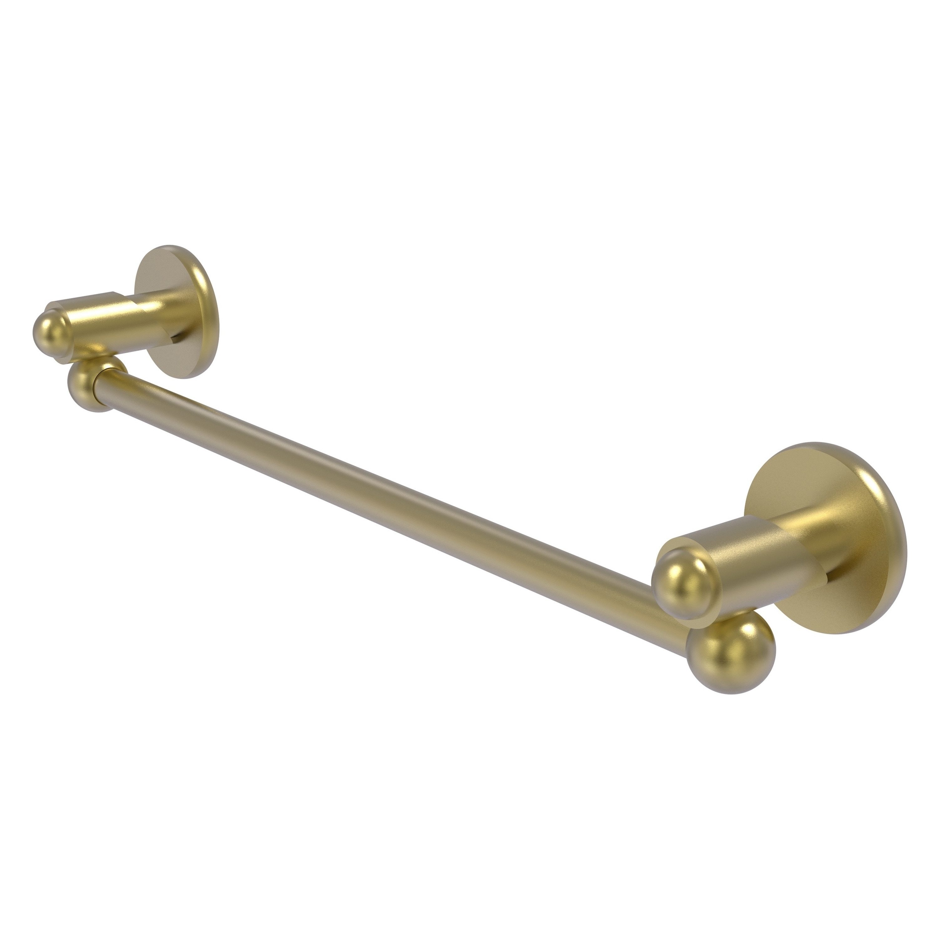 Allied Brass SH-41/18-SBR Soho 18-in Satin Brass Wall mount Single Towel Bar