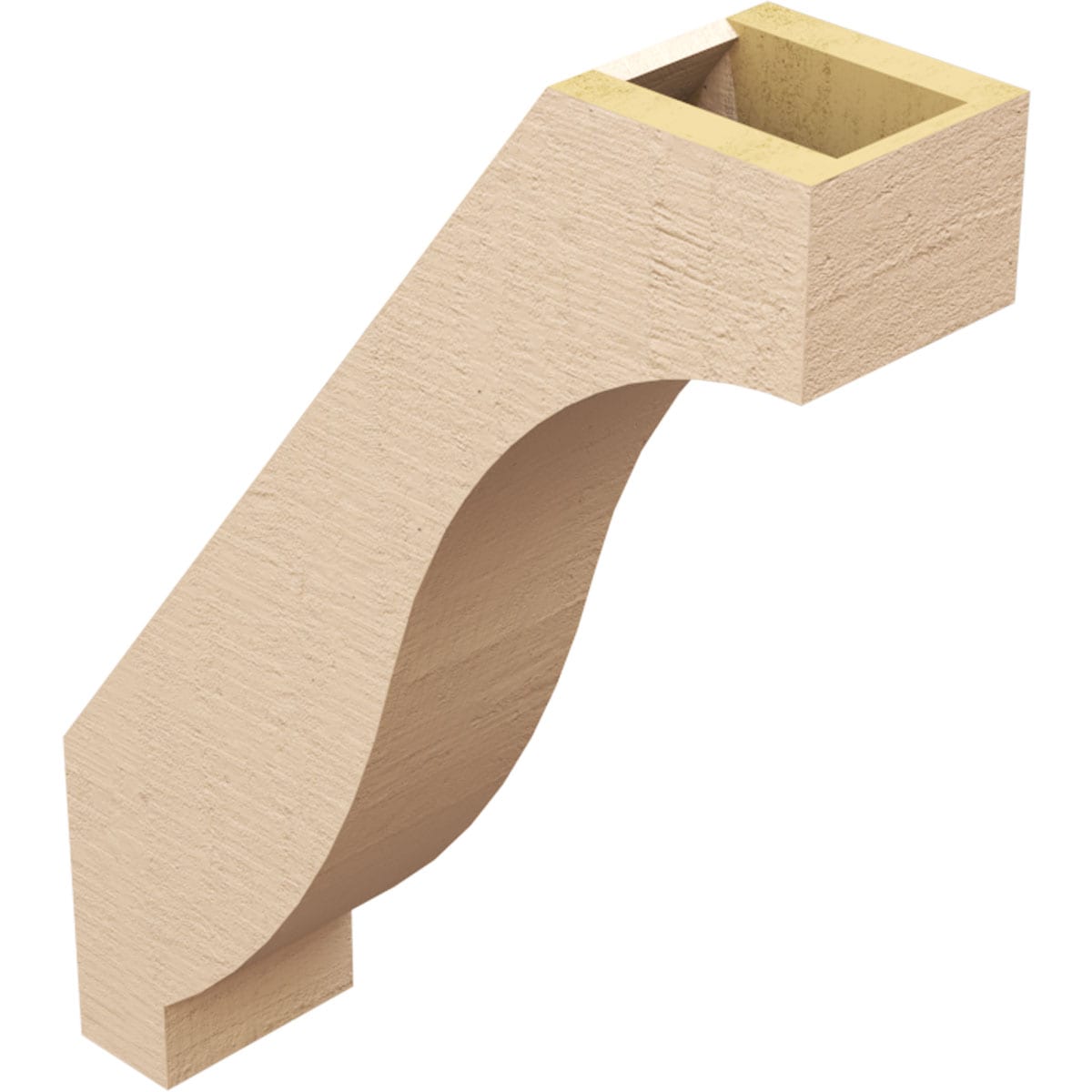 Ekena Millwork BRCUR05X18X24BKRRCPR braces - View #6