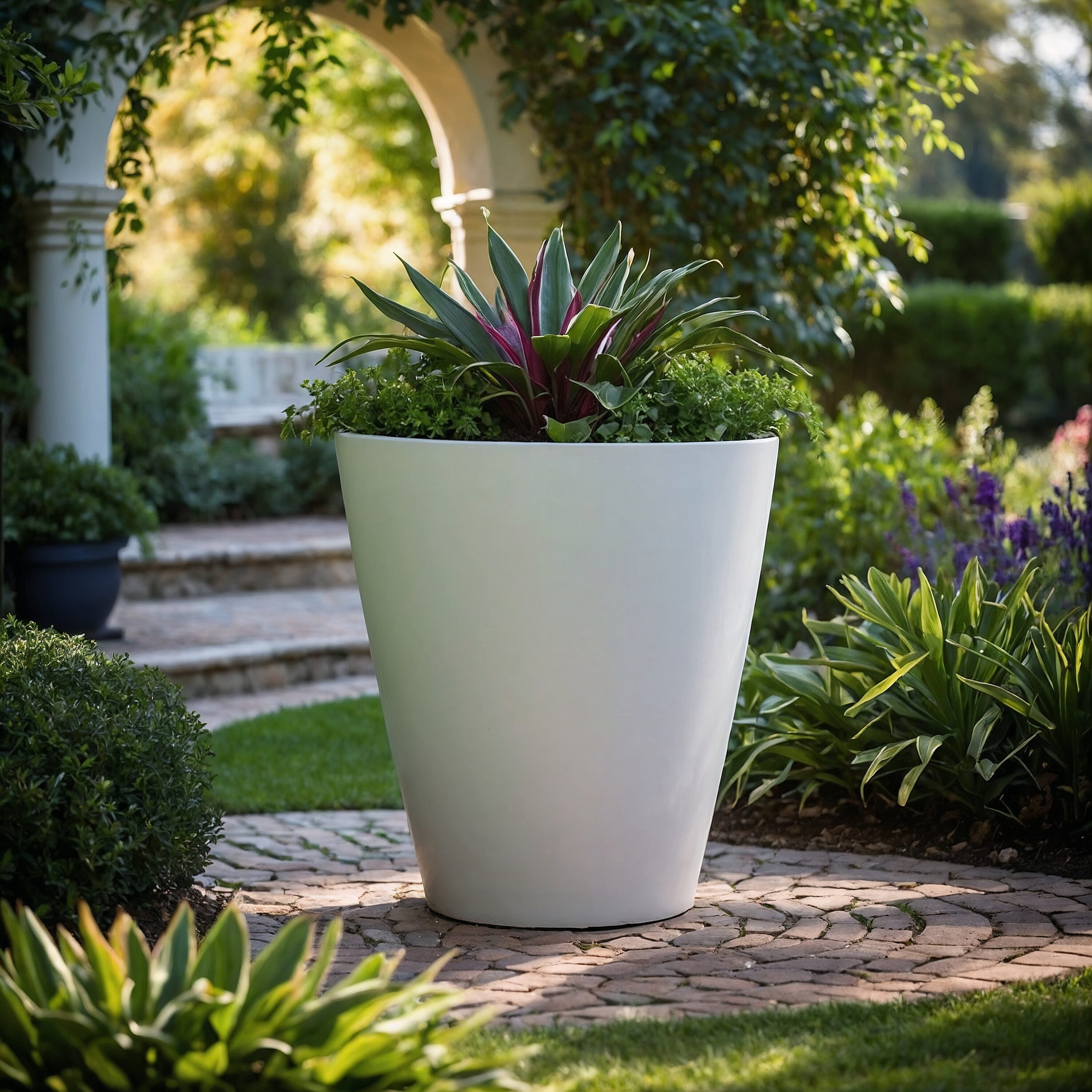 MPG Planters PF2435WH Planter-Window-Box - View #2