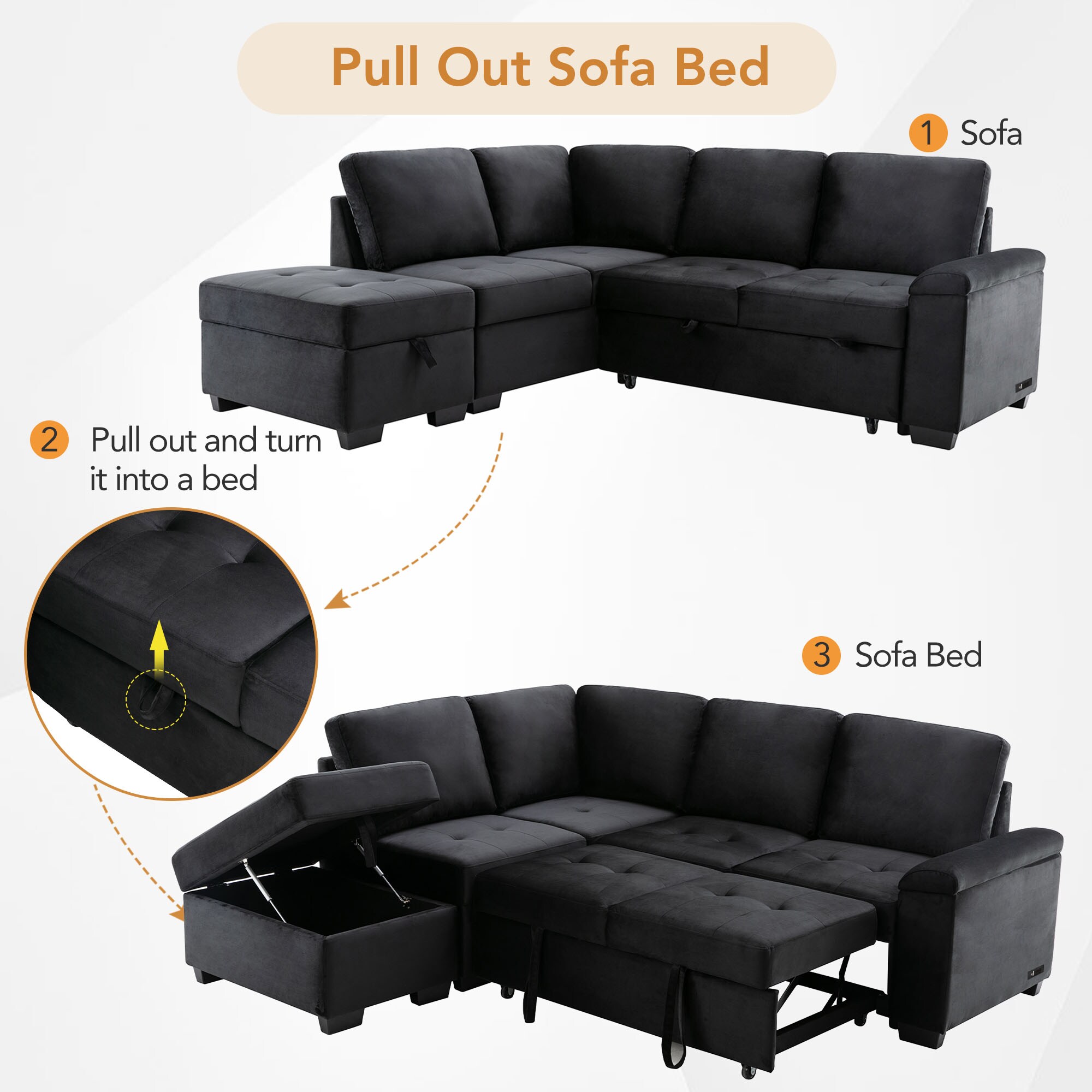 Nestfair S100250B futons - View #7