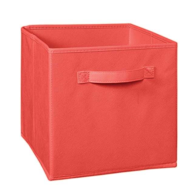 C Fabric Collapsible Bin, Closetmaid Storage Cubes Fabric
