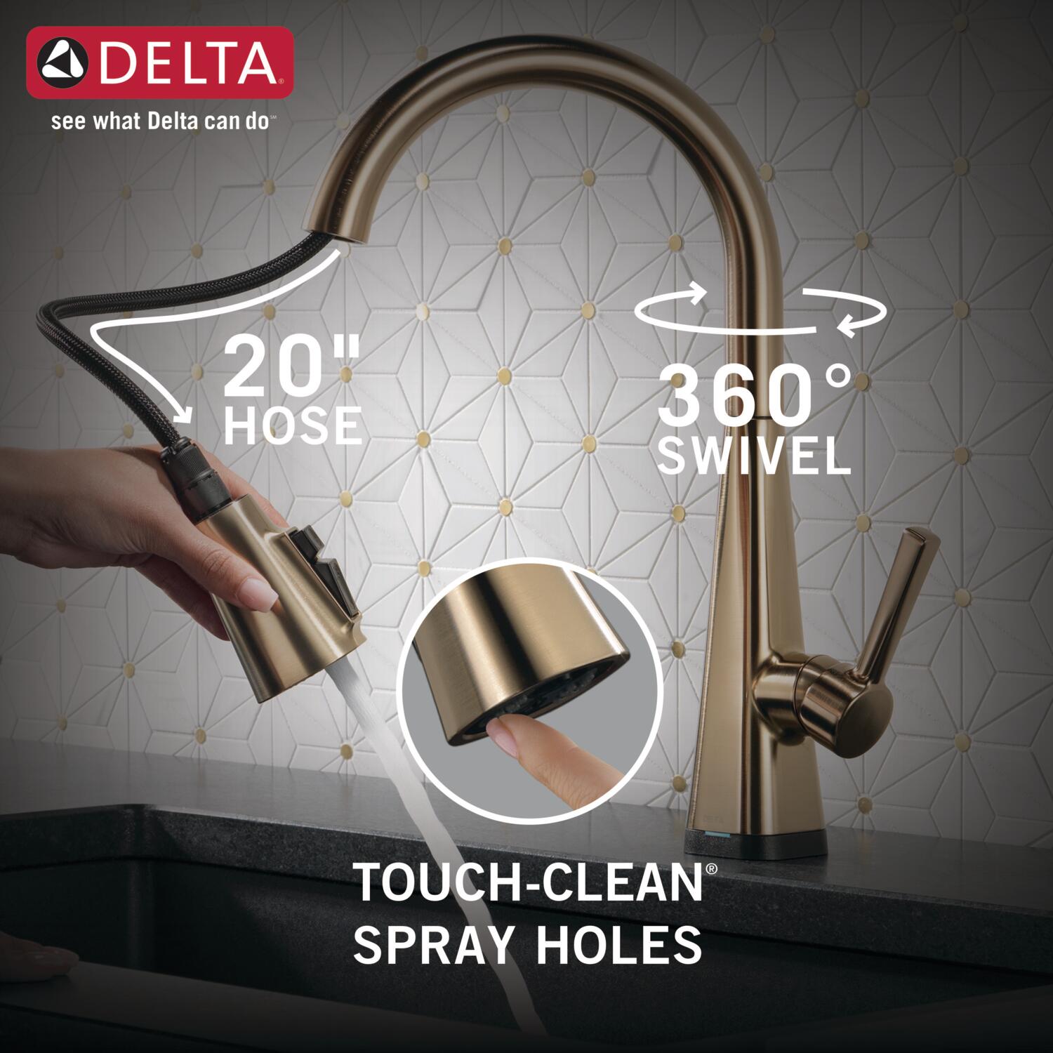Delta 19802TZ-CZ-DST Kitchen-Faucets - View #9