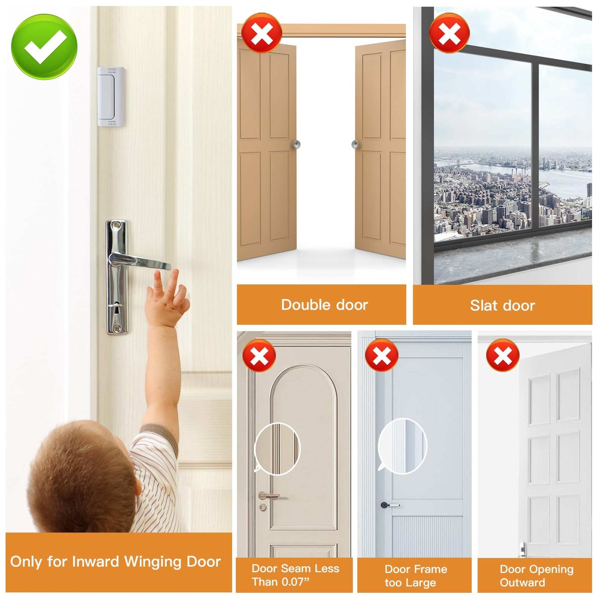 Numhew NHBEN405253 Entry-Door-Reinforcers - View #7