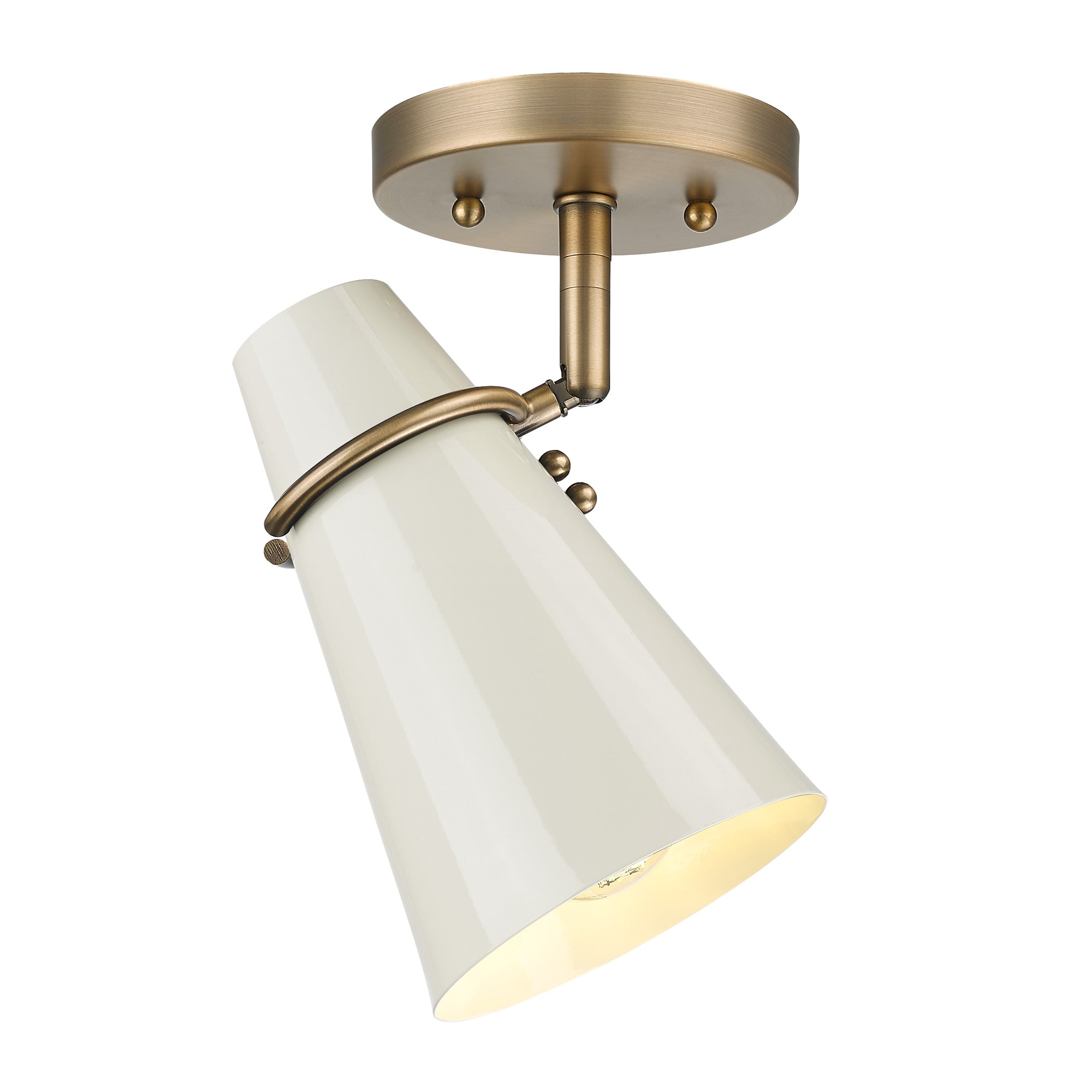 Golden Lighting 2122-SF MBS-GE flushmounts - View #3