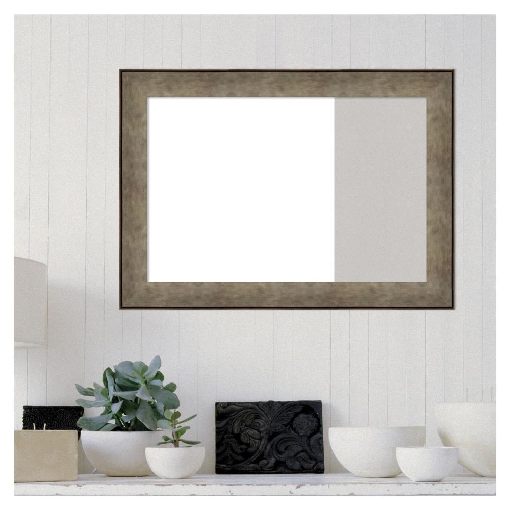 Amanti Art Pounded Metal Frame Collection 31.88-in W x 22.88-in H ...