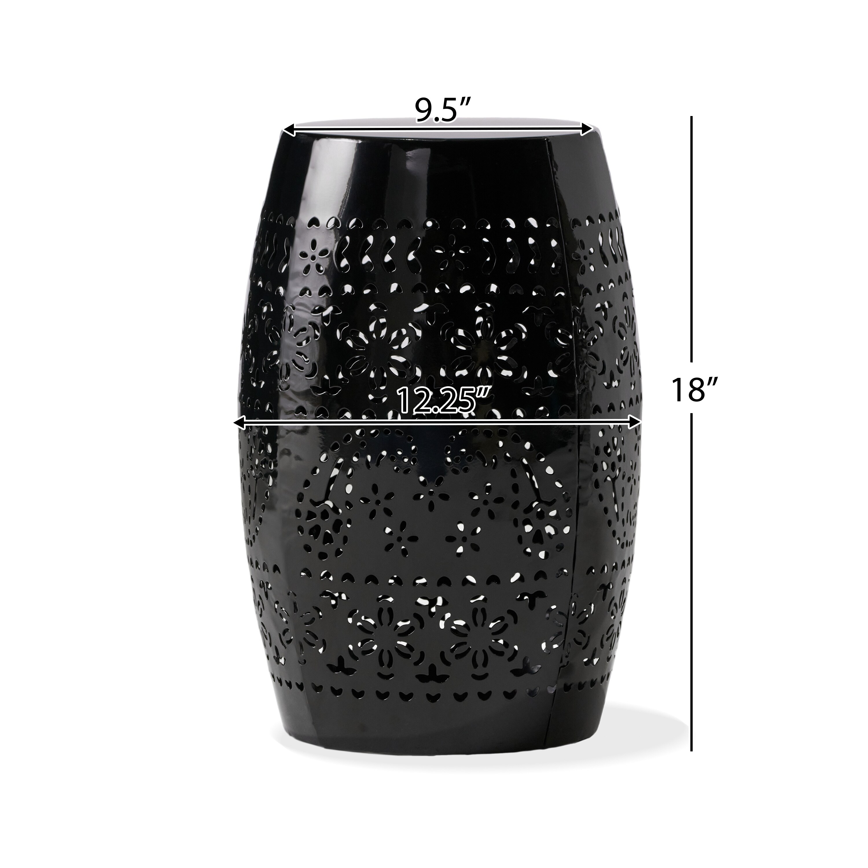 AHIOU HOME ZAAHG-61304.00BLKGS Garden-Stools - View #10