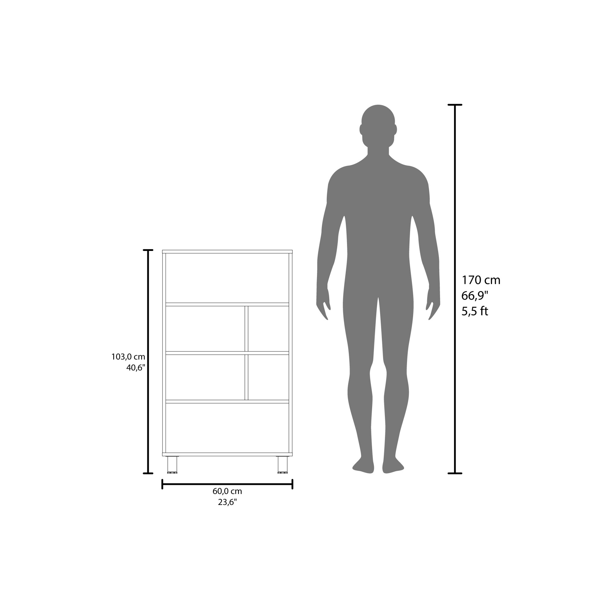 Runesay CB-4 bookcases - View #4