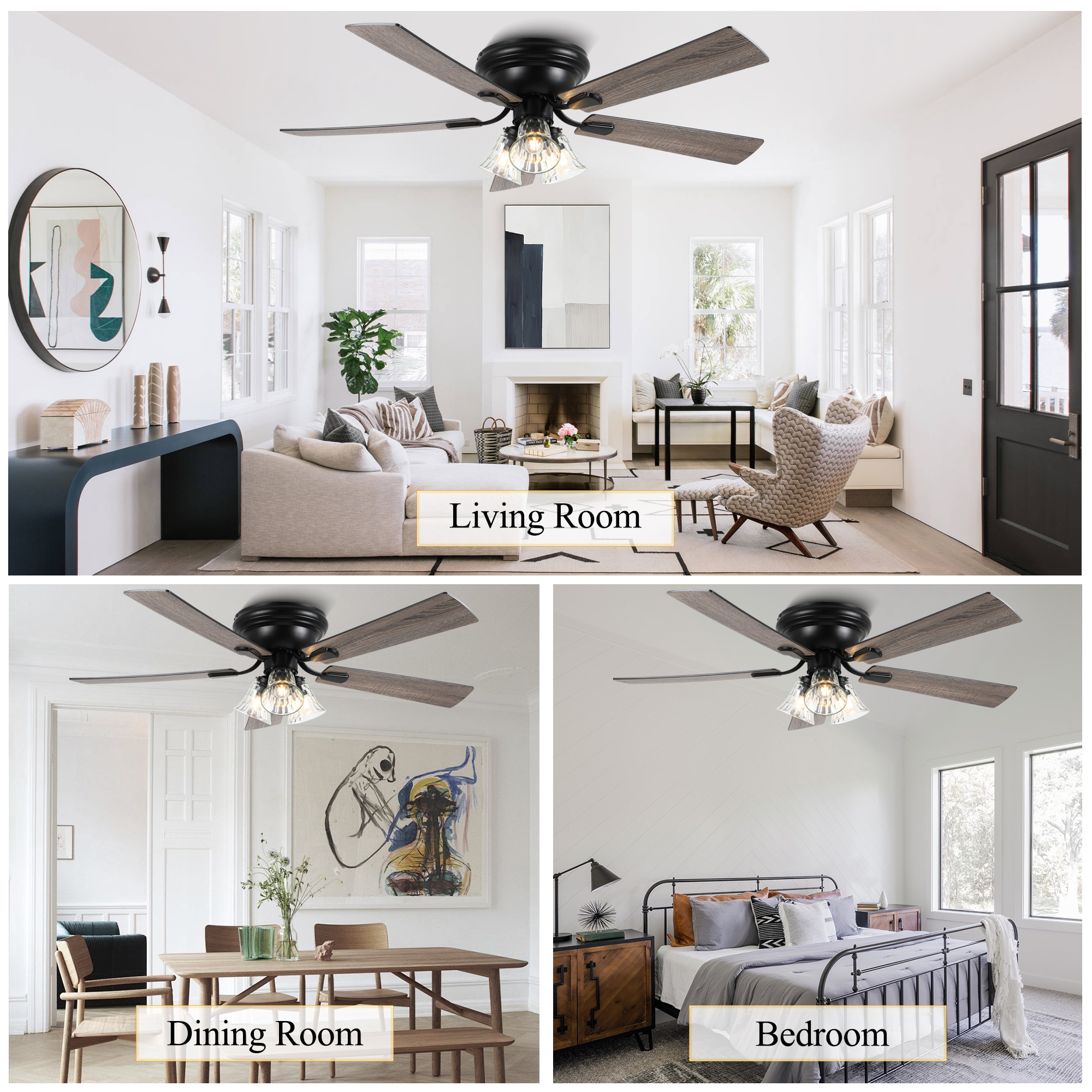 Oaks Decor DC5215-GED Ceiling-Fans - View #7
