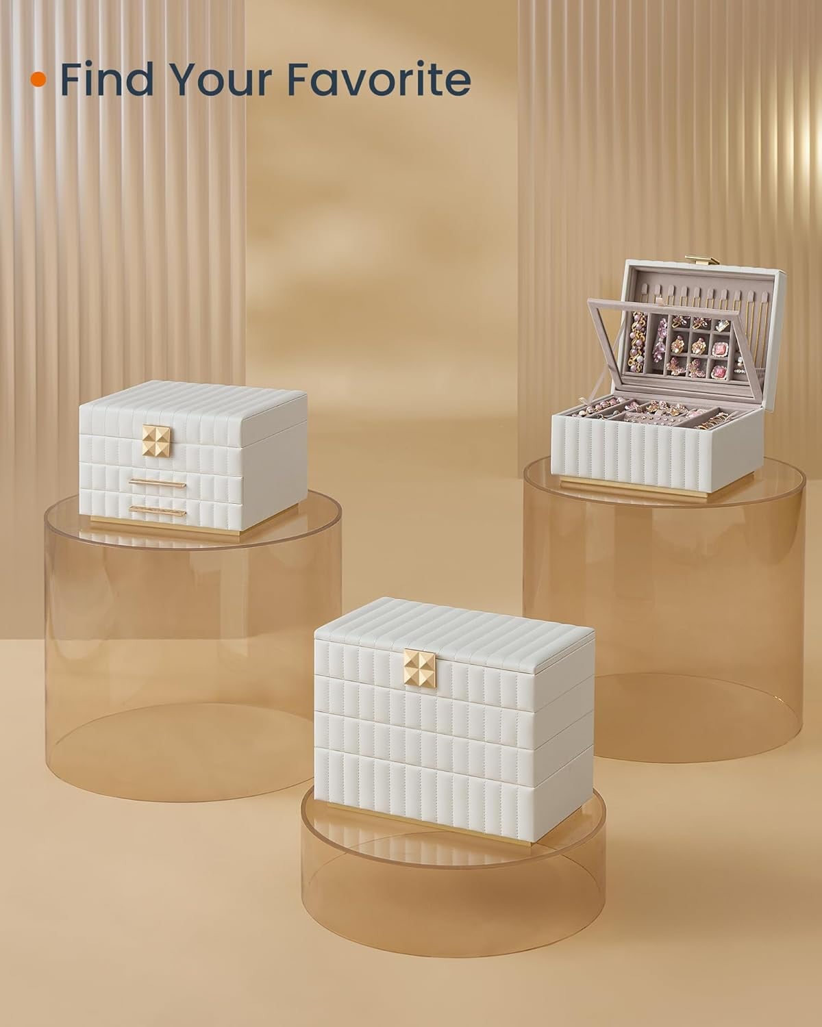 SONGMICS HOME JBC183W01 Jewelry-Organization - View #6