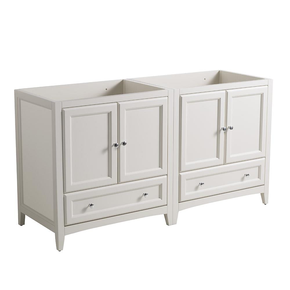 Fresca Oxford 14 Traditional Bathroom Tall Linen Side Cabinet - Antique  White