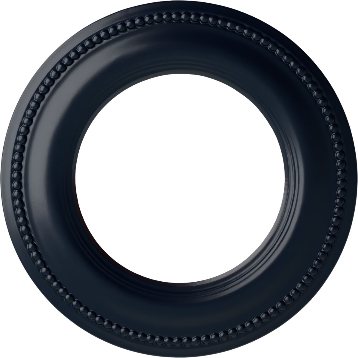 Ekena Millwork CM13BRMDF Bradford Classic 13-in W x 13-in L Painted Midnight Dream Polyurethane Whole Ceiling Medallion