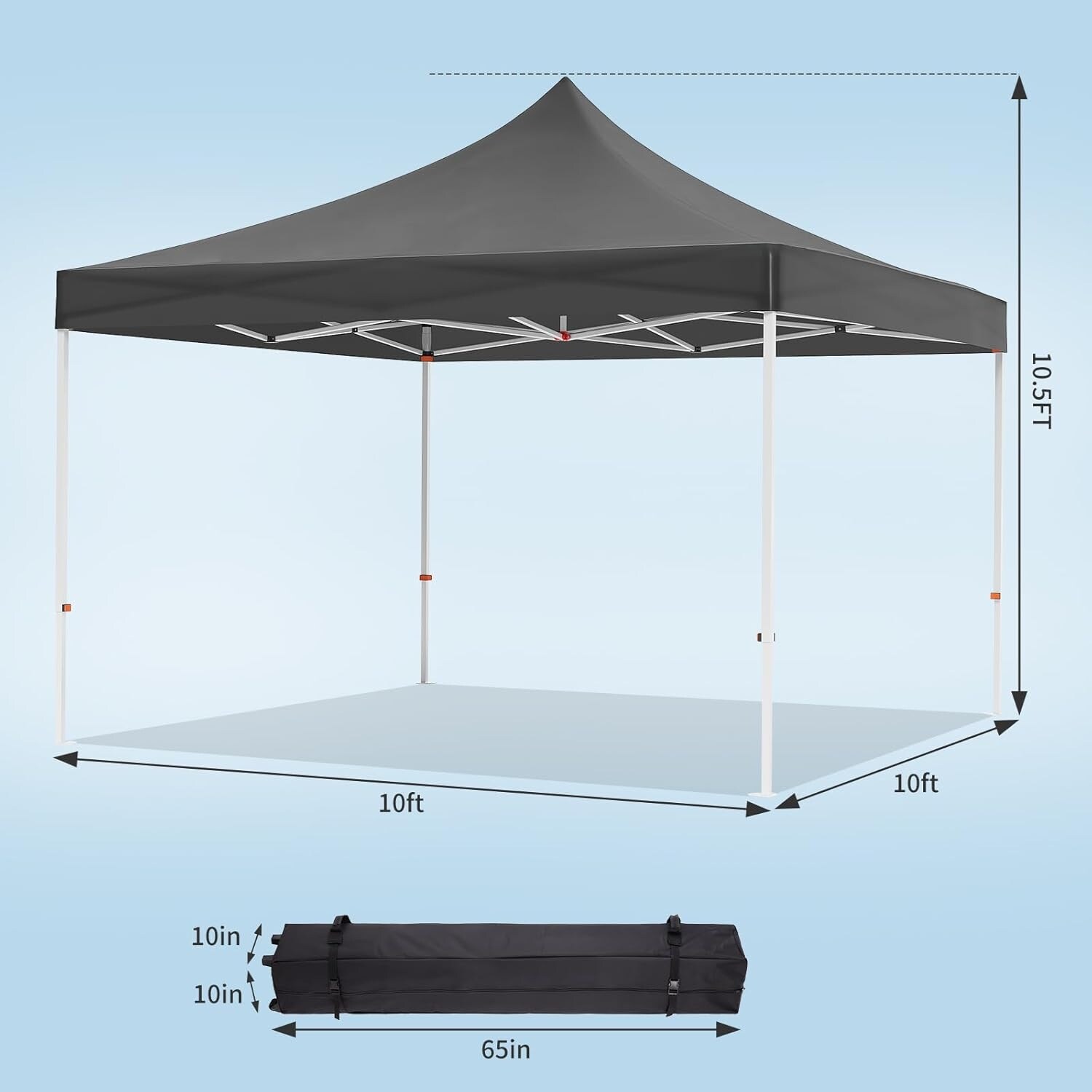 Qeetex LSHQQPOU-3AKCWXBK Replace-Porch-Swing-Glider-Tops - View #4