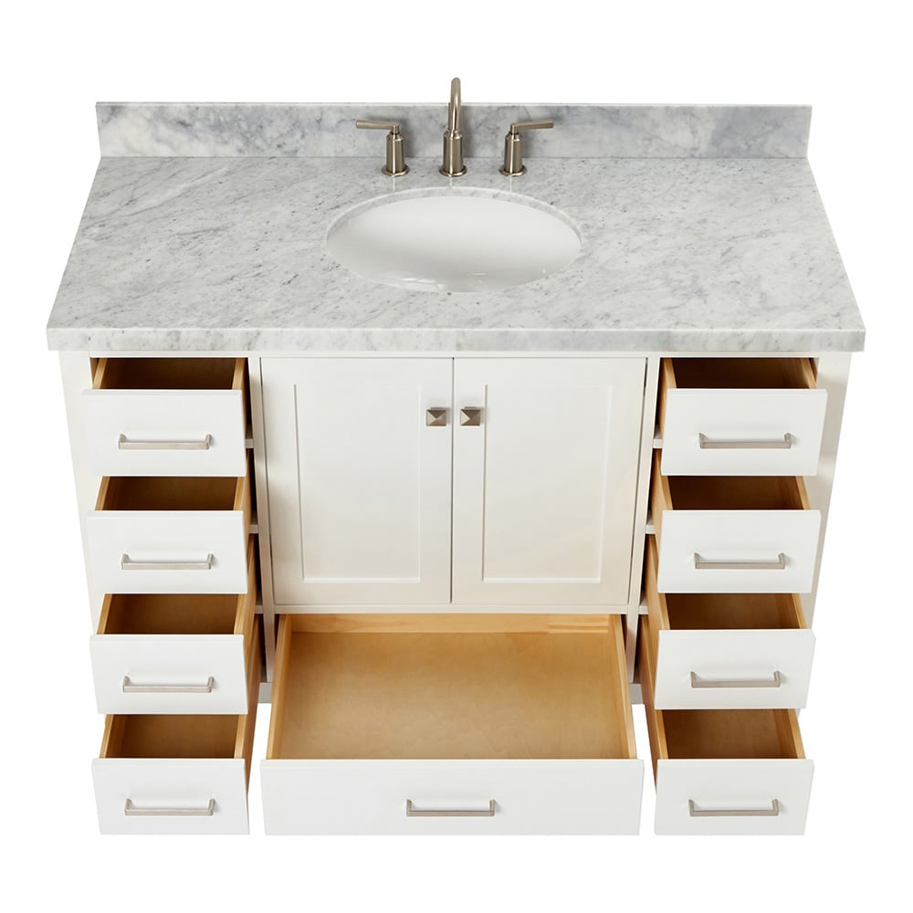 ARIEL A049S-VO-WHT Bath-Vanity-Combo - View #5