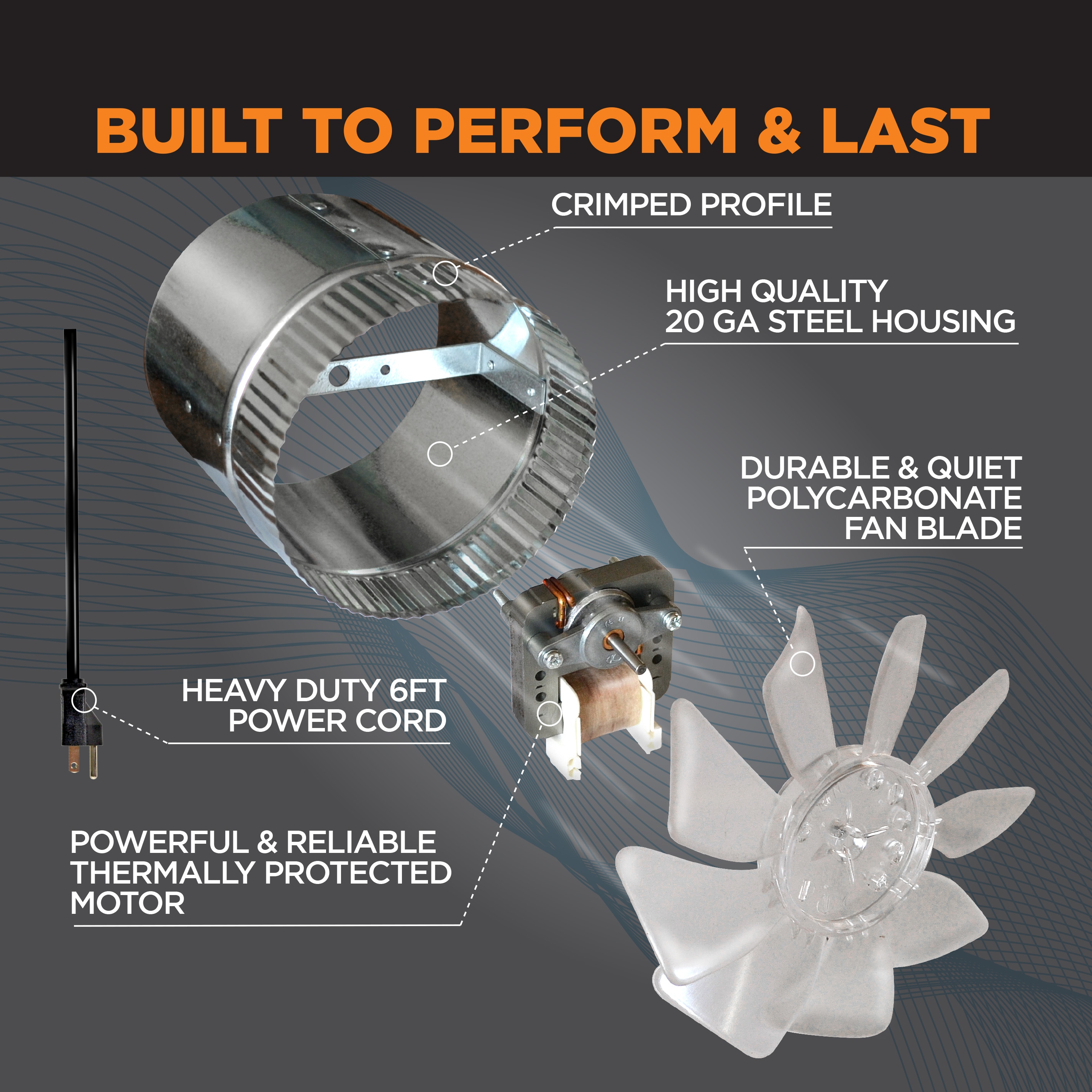 SUNCOURT DB206C Duct-Fans - View #4