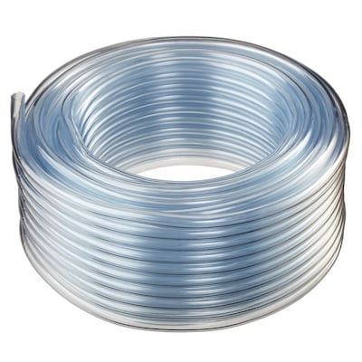 Inner Diameter 3/8 High-Pressure Clear PVC Tubing for Food Beverage and Dairy Outer Diameter 5/8-5 ft 