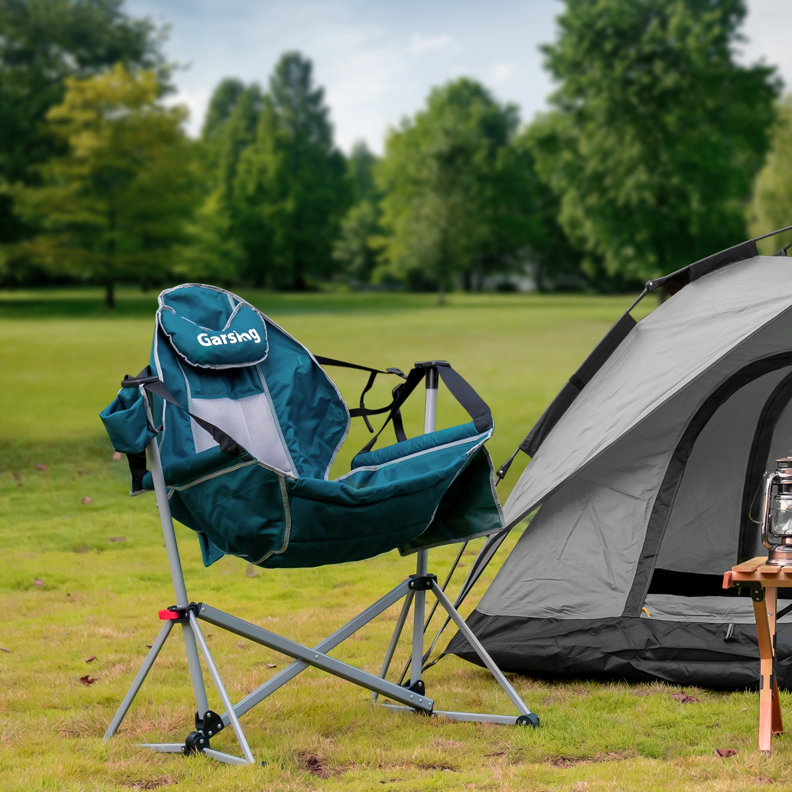 GARSING CAMPING CHAIRS-GREEN Beach-Camping-Chairs - View #2