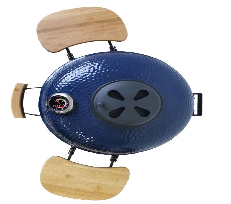 Lifesmart Charcoal Pizza Oven - Blue - SCS-CPO21BLU : BBQGuys