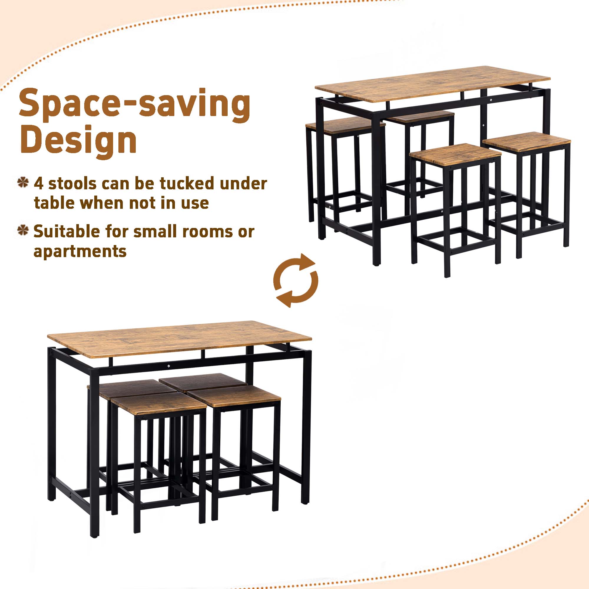 Sunrinx MG66-13-SN Dining-Sets - View #4